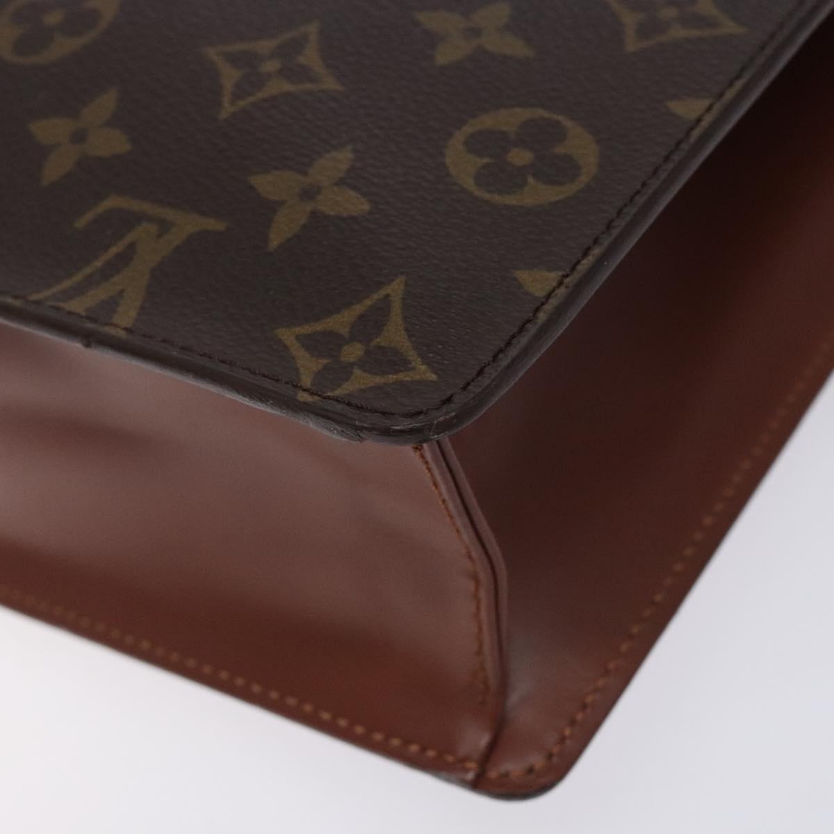 LOUIS VUITTON Monogram Monceau 28 Hand Bag M51185 LV Auth ki5795