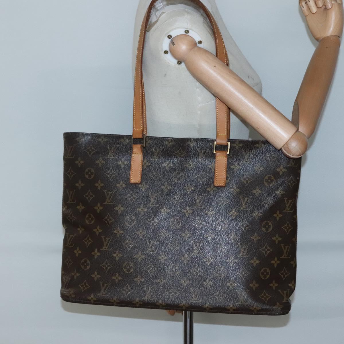 LOUIS VUITTON Monogram Luco Tote Bag M51155 LV Auth ki5804