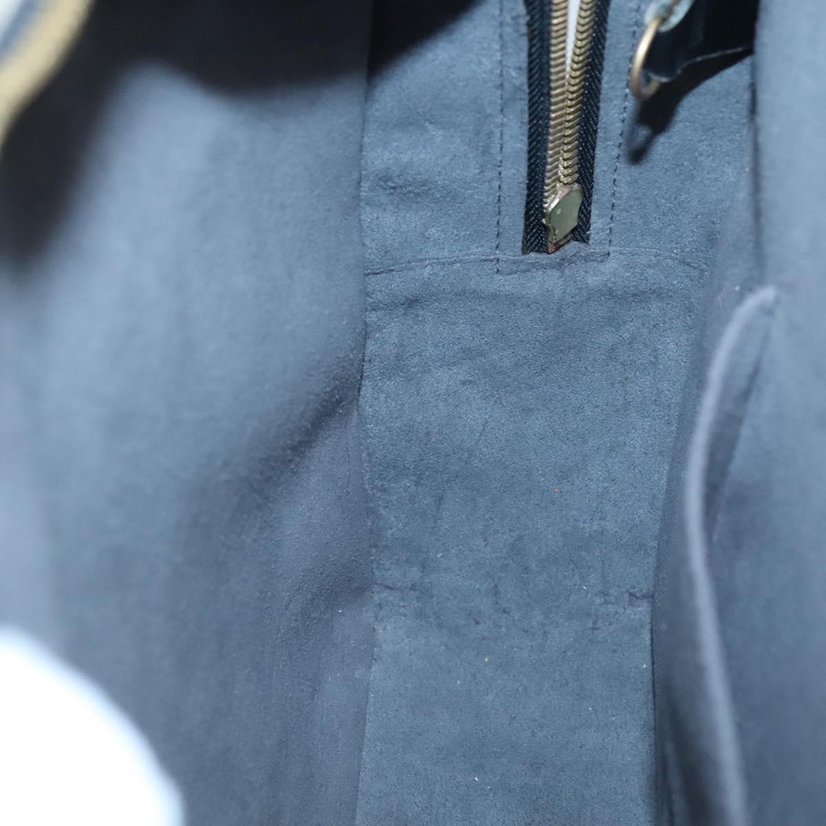 LOUIS VUITTON Epi Voltaire Shoulder Bag Black M52432 LV Auth ki5814