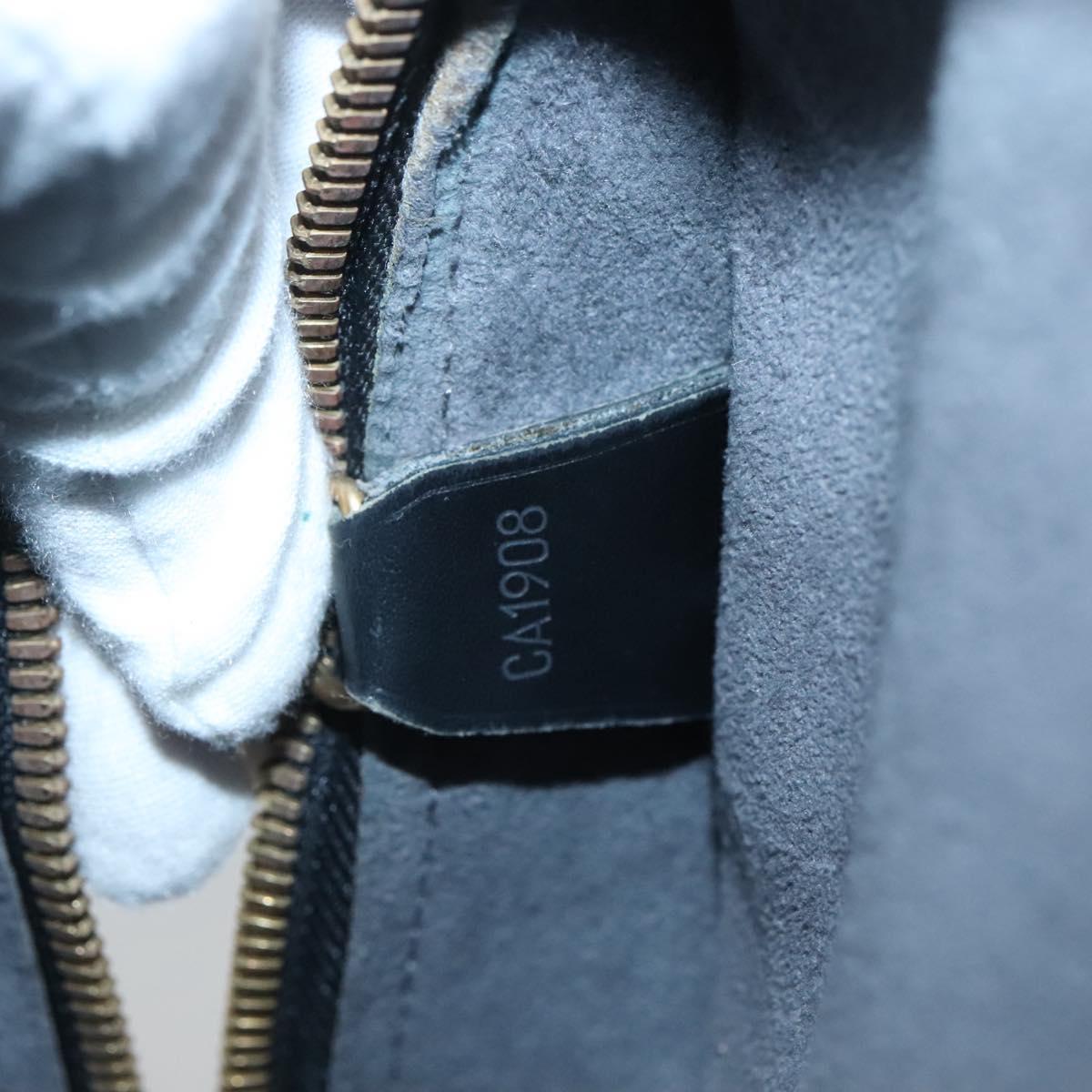 LOUIS VUITTON Epi Voltaire Shoulder Bag Black M52432 LV Auth ki5814