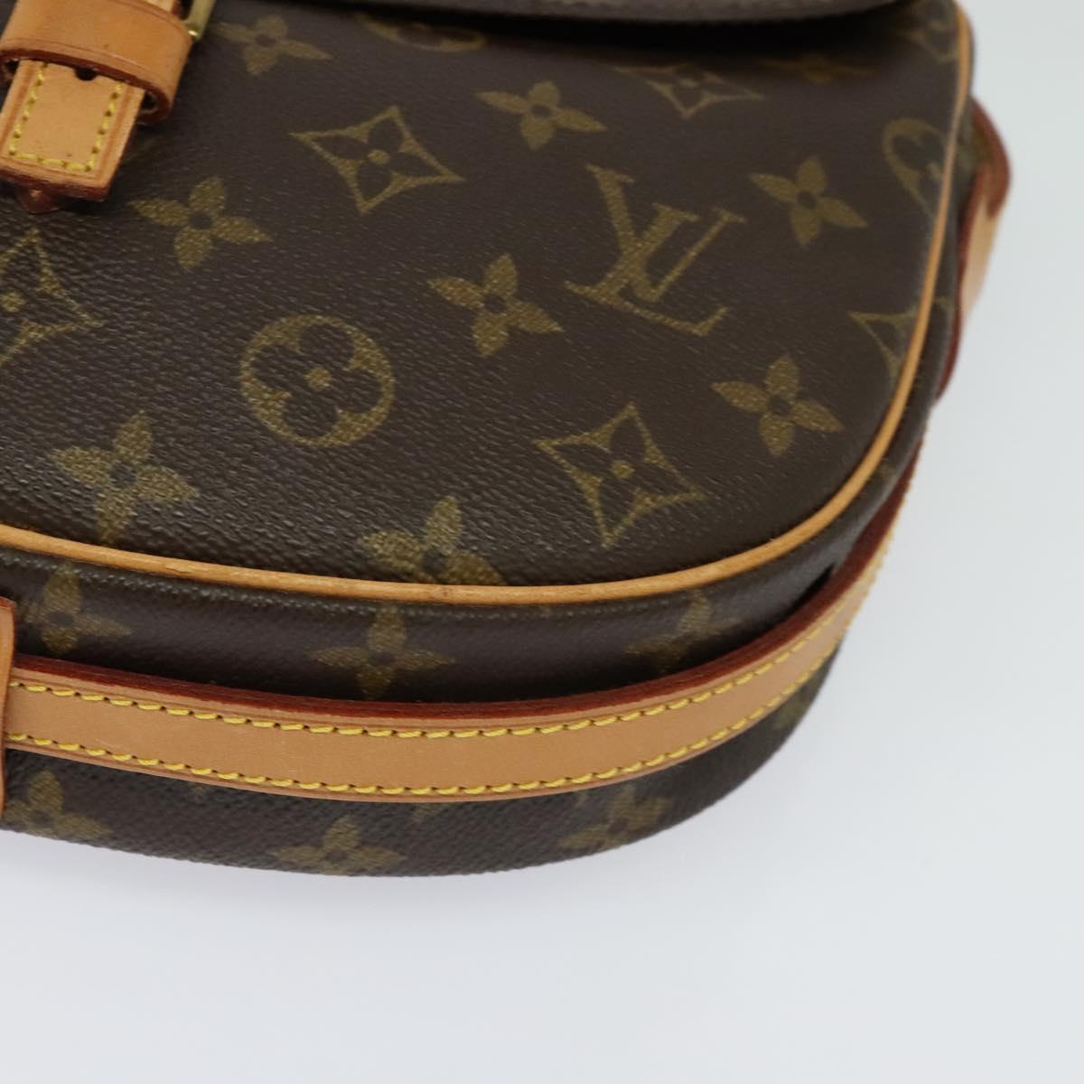 LOUIS VUITTON Monogram Jeune Fille MM Shoulder Bag M51226 LV Auth ki5822