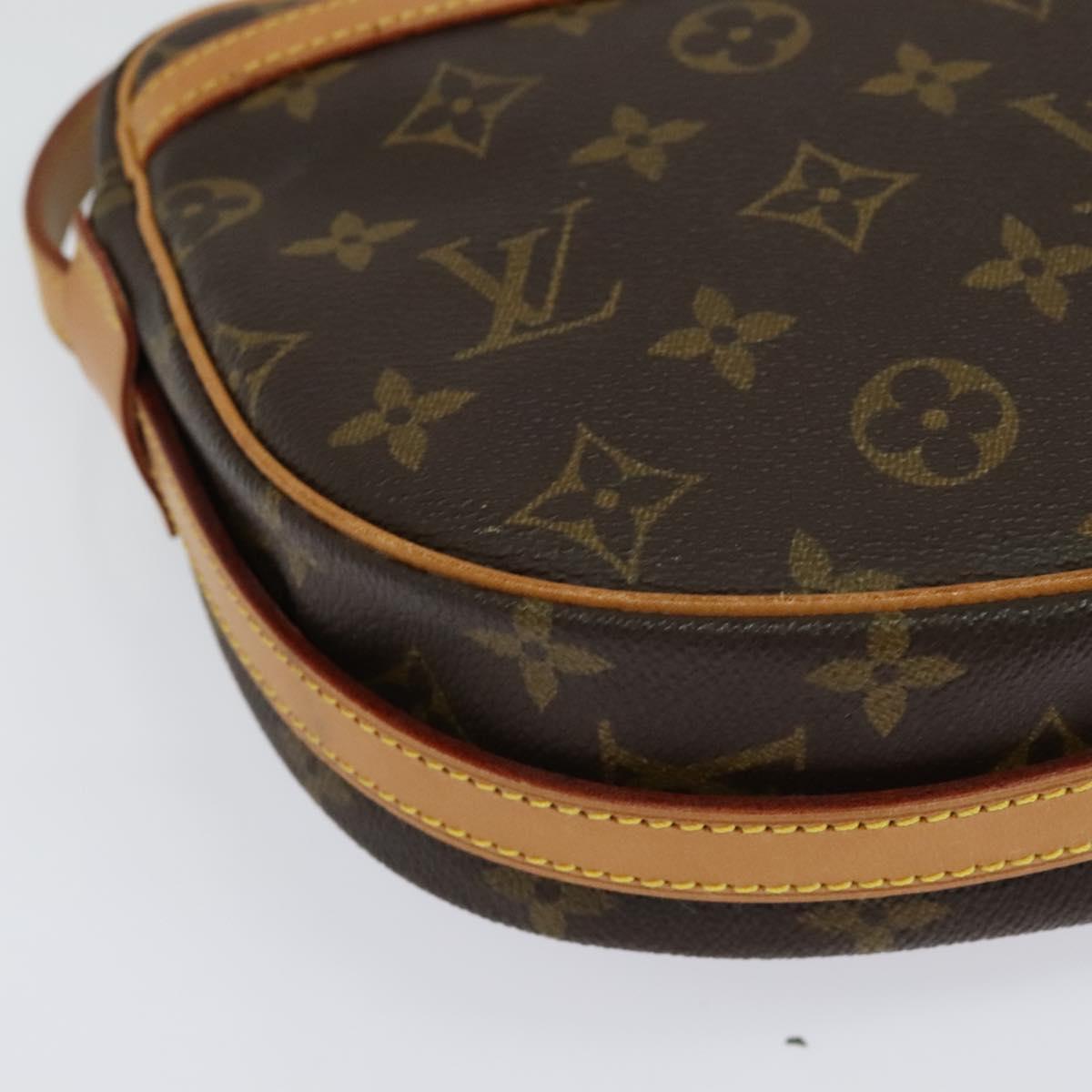 LOUIS VUITTON Monogram Jeune Fille MM Shoulder Bag M51226 LV Auth ki5822