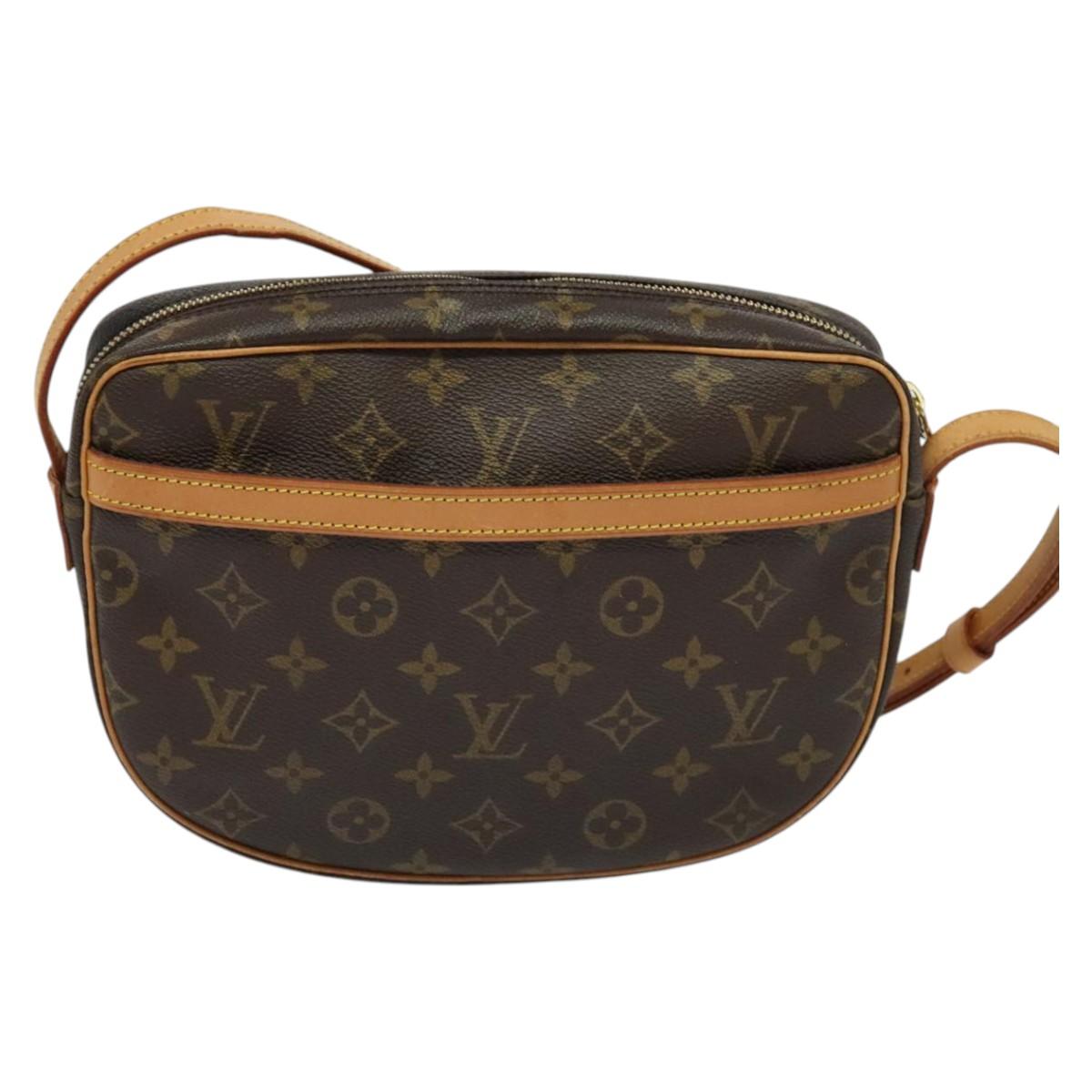 LOUIS VUITTON Monogram Jeune Fille MM Shoulder Bag M51226 LV Auth ki5822