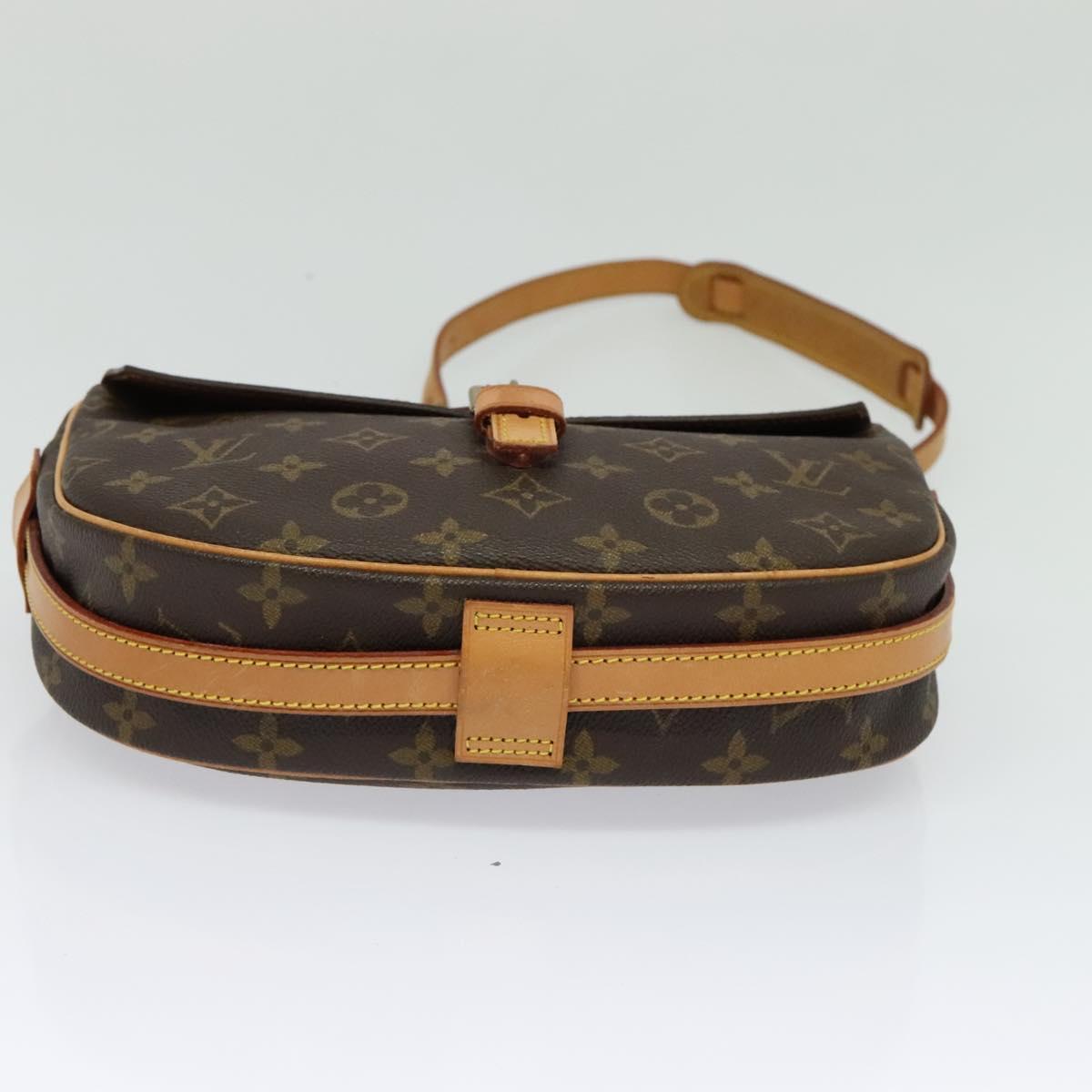LOUIS VUITTON Monogram Jeune Fille MM Shoulder Bag M51226 LV Auth ki5822