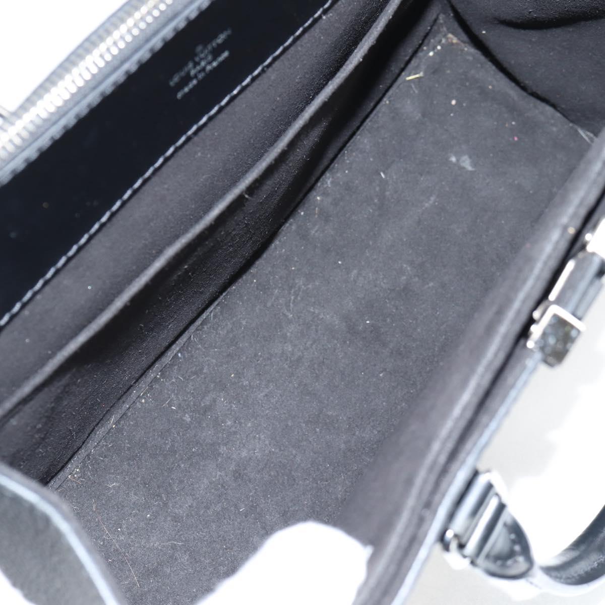 LOUIS VUITTON Epi Grunel Tote PM Tote Bag Black M57680 LV Auth ki5827M