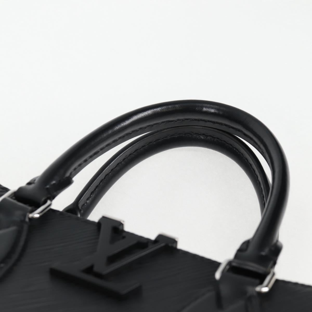 LOUIS VUITTON Epi Grunel Tote PM Tote Bag Black M57680 LV Auth ki5827M