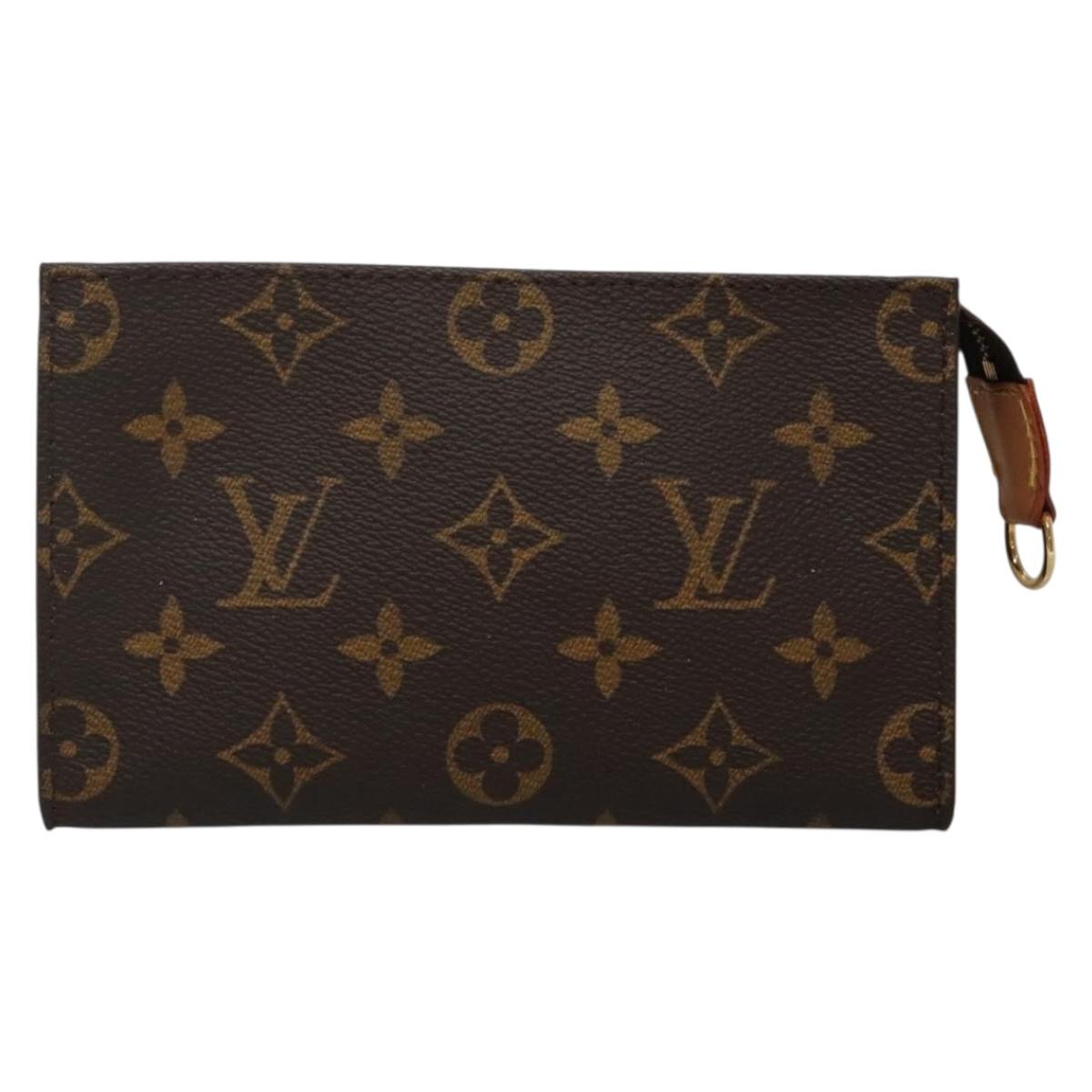 LOUIS VUITTON Monogram Bucket PM Accessory Pouch LV Auth ki5873