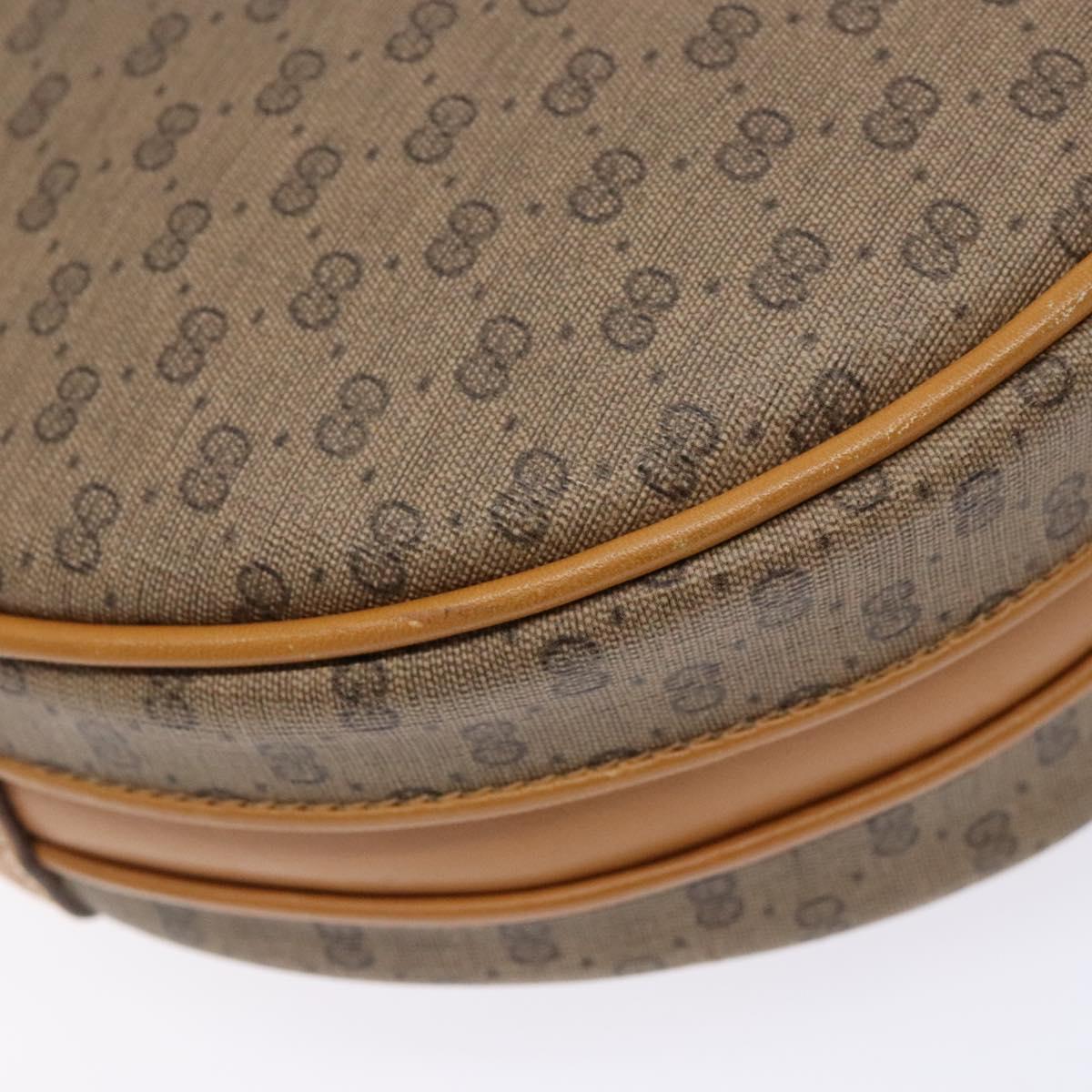 GUCCI Micro GG Supreme Shoulder Bag PVC Beige Gold 007 115 5575 Auth ki5921