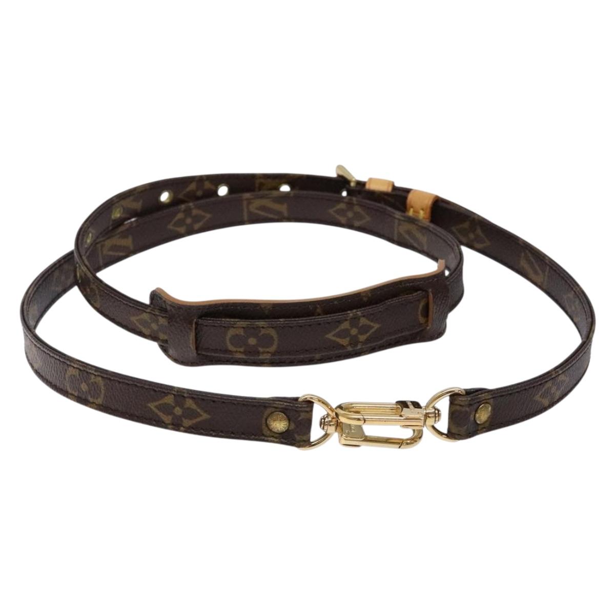 LOUIS VUITTON Monogram Adjustable Shoulder Strap 36.2""-43.3"" LV Auth ki5968