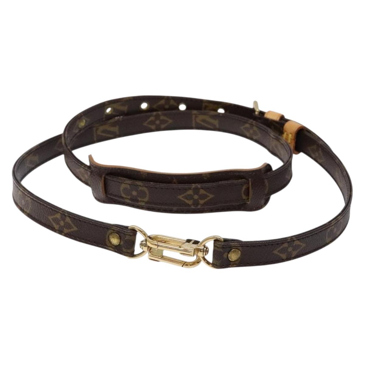 LOUIS VUITTON Monogram Adjustable Shoulder Strap 36.2""-43.3"" LV Auth ki5968