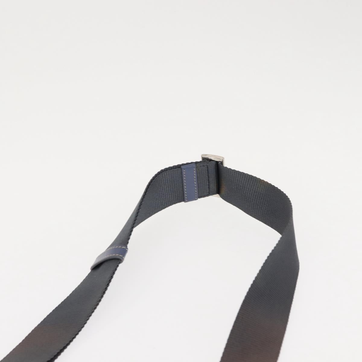 PRADA Shoulder Bag Nylon Light Blue Auth ki5998