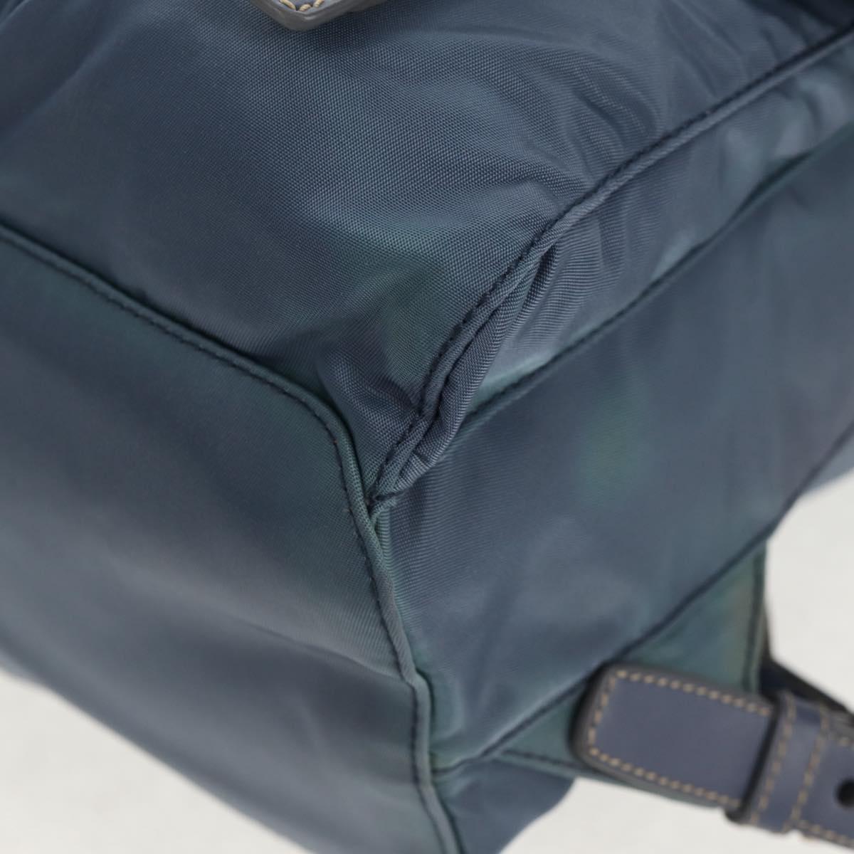 PRADA Backpack Nylon Light Blue Auth ki6000