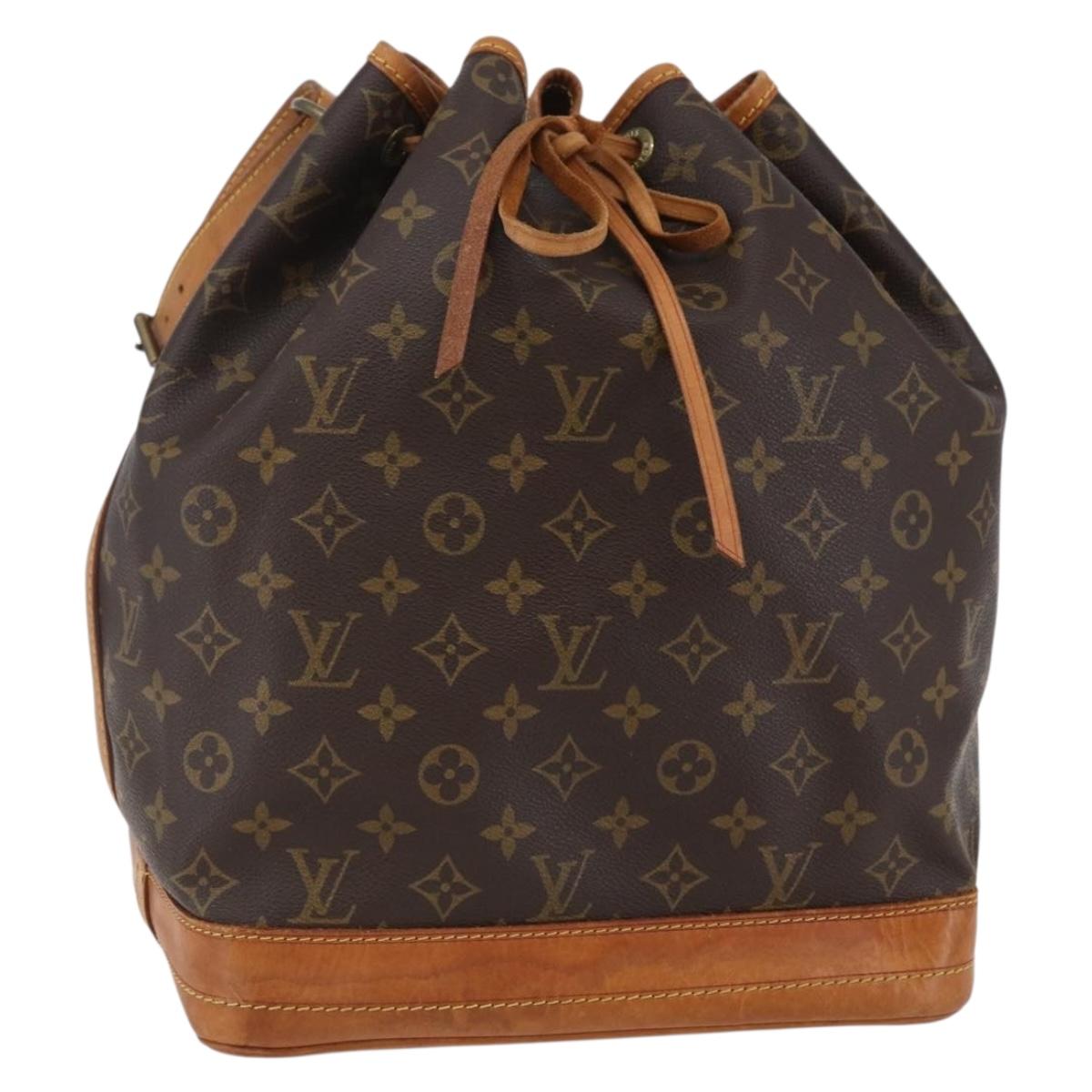 LOUIS VUITTON Monogram Noe Shoulder Bag M42224 LV Auth ki6004