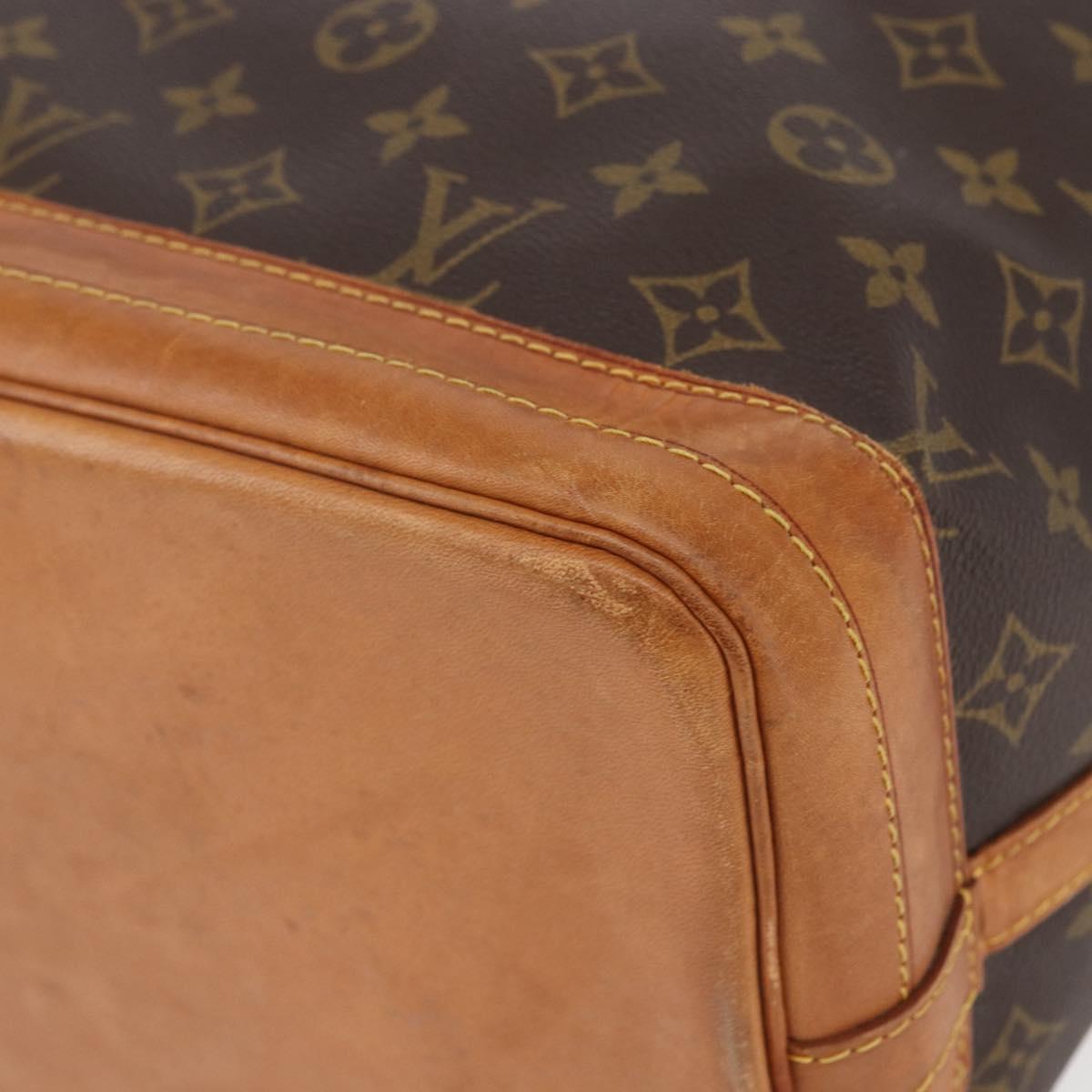 LOUIS VUITTON Monogram Noe Shoulder Bag M42224 LV Auth ki6004
