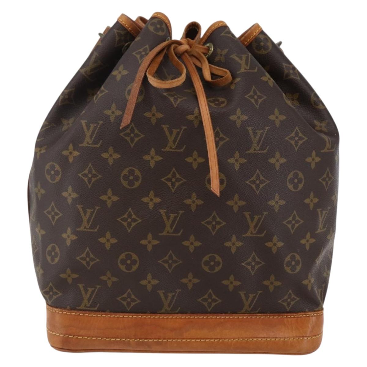 LOUIS VUITTON Monogram Noe Shoulder Bag M42224 LV Auth ki6004