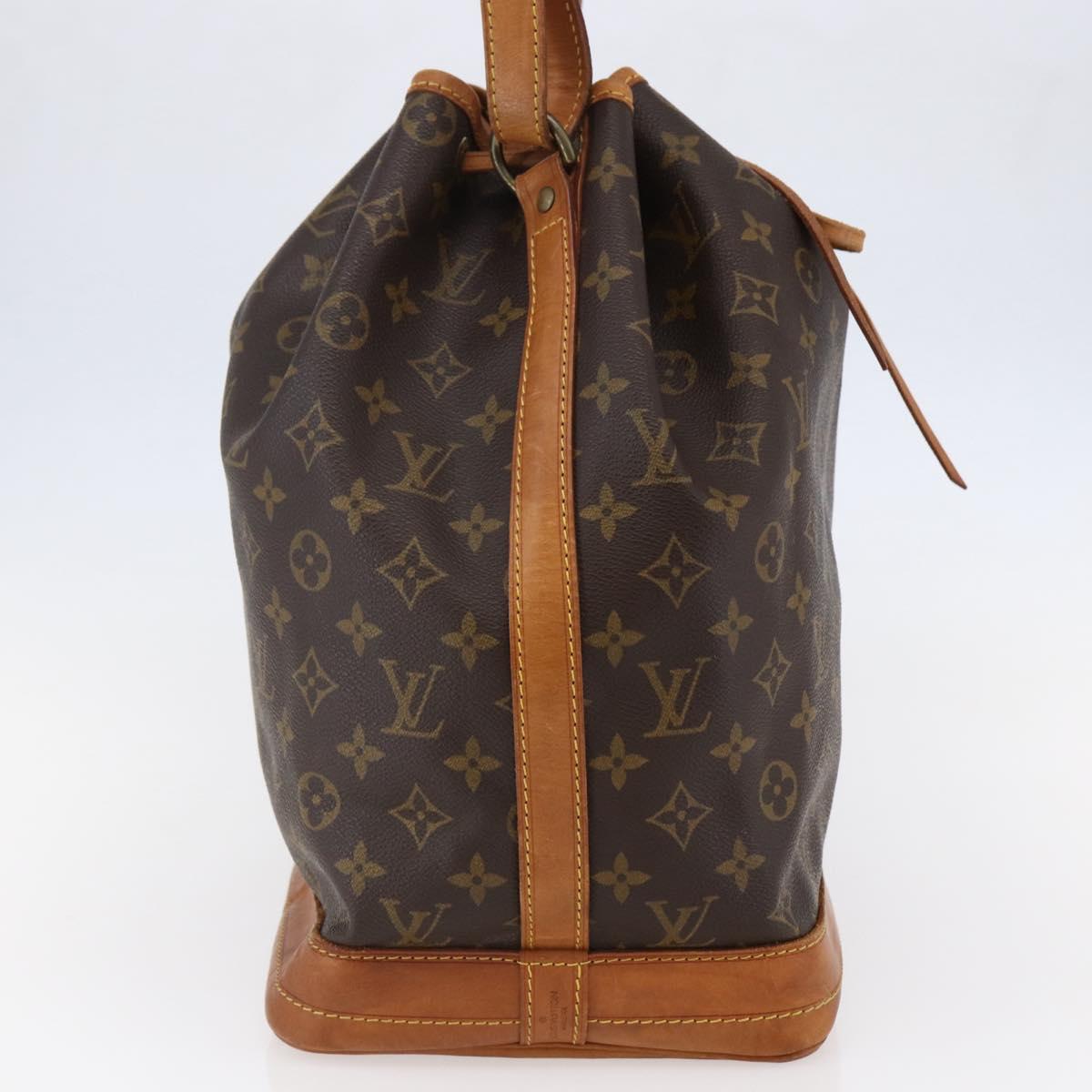 LOUIS VUITTON Monogram Noe Shoulder Bag M42224 LV Auth ki6004