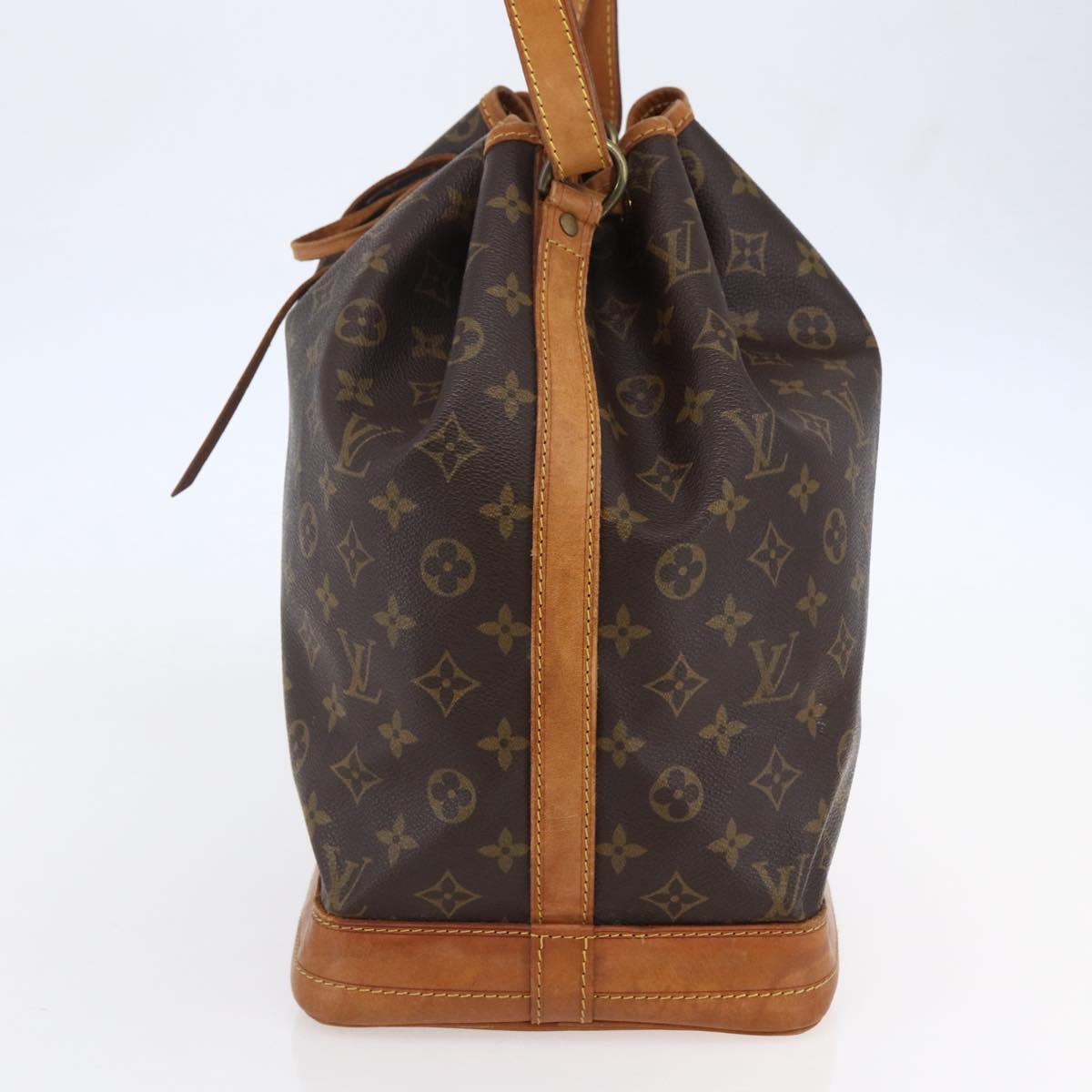 LOUIS VUITTON Monogram Noe Shoulder Bag M42224 LV Auth ki6004