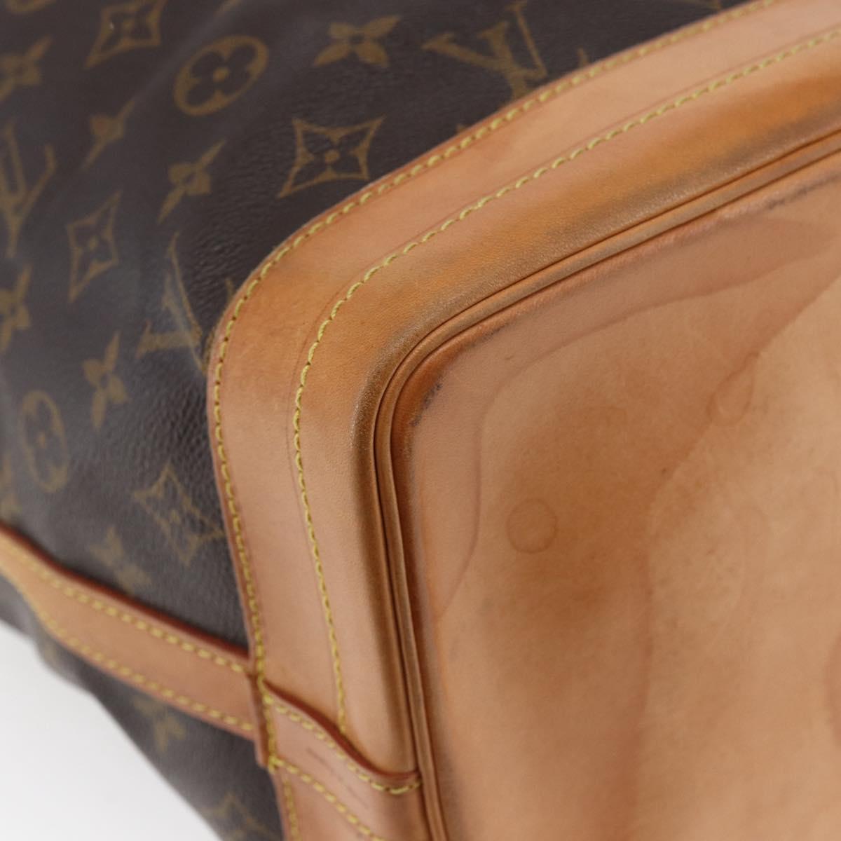 LOUIS VUITTON Monogram Noe Shoulder Bag M42224 LV Auth ki6005