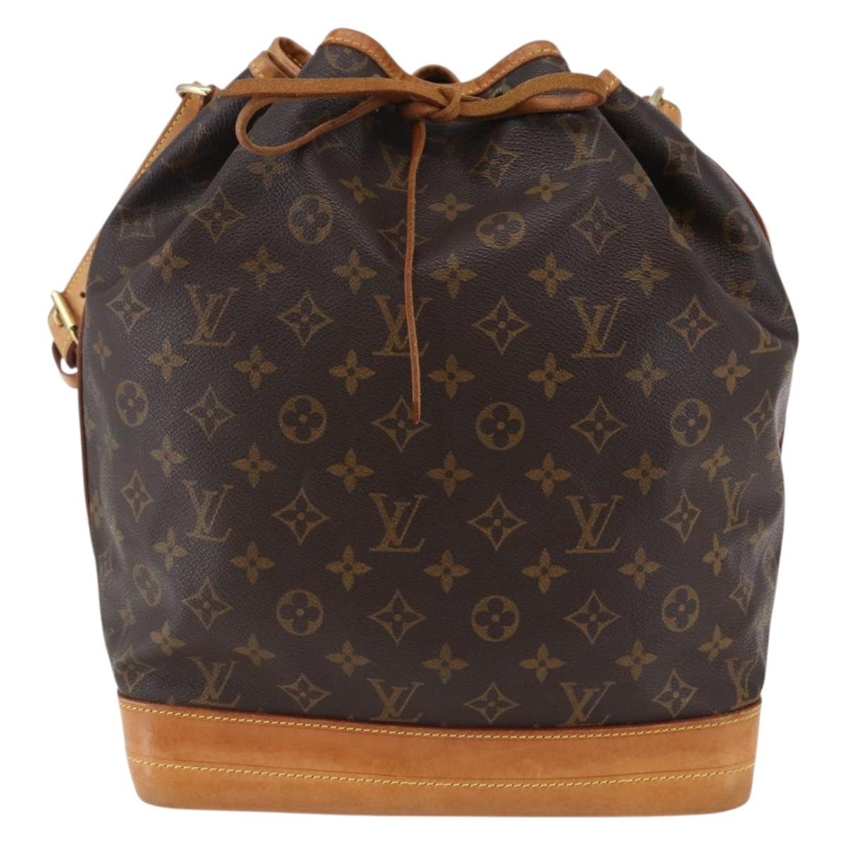 LOUIS VUITTON Monogram Noe Shoulder Bag M42224 LV Auth ki6005
