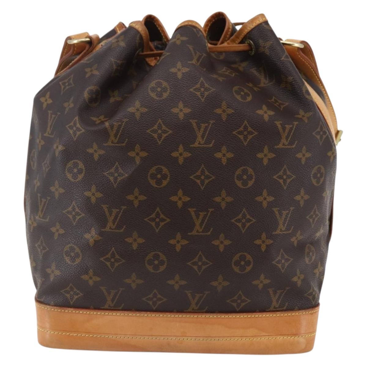LOUIS VUITTON Monogram Noe Shoulder Bag M42224 LV Auth ki6005