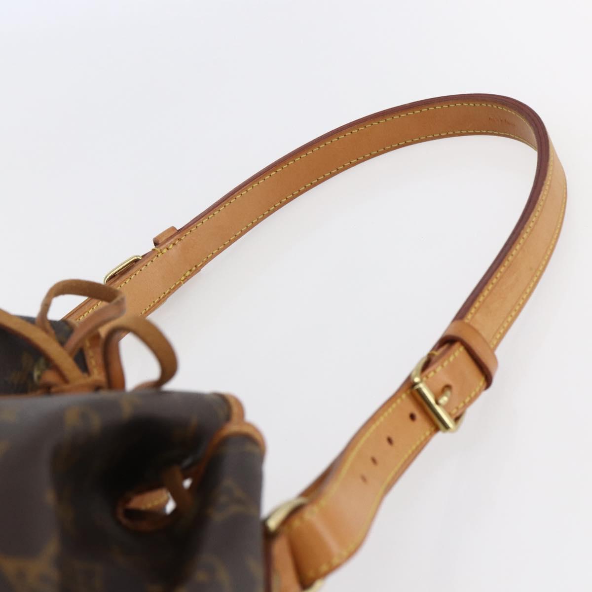 LOUIS VUITTON Monogram Noe Shoulder Bag M42224 LV Auth ki6005