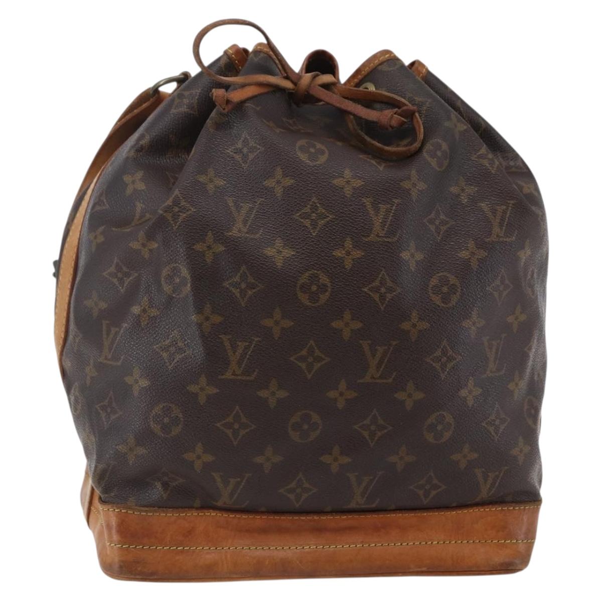 LOUIS VUITTON Monogram Noe Shoulder Bag M42224 LV Auth ki6006