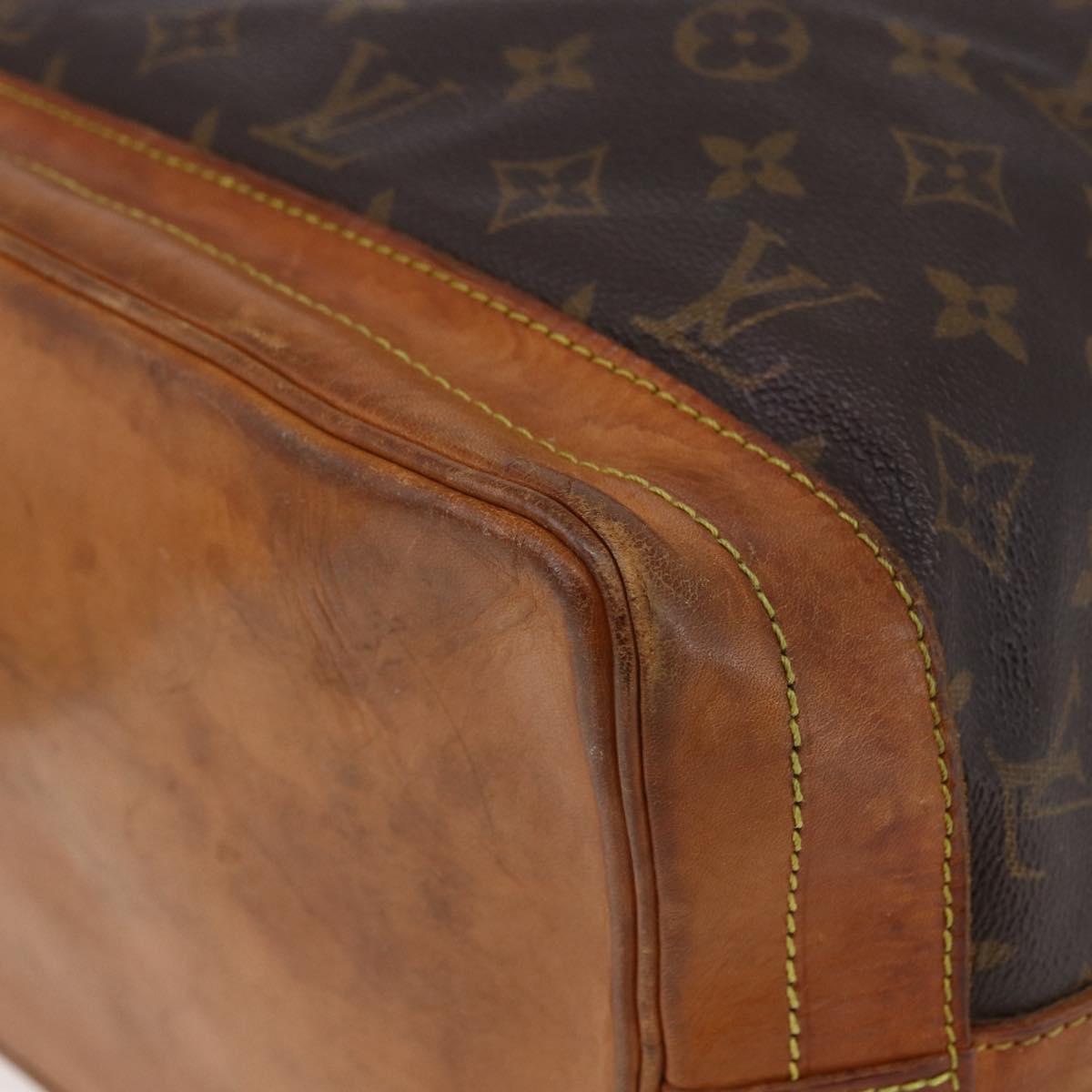 LOUIS VUITTON Monogram Noe Shoulder Bag M42224 LV Auth ki6006