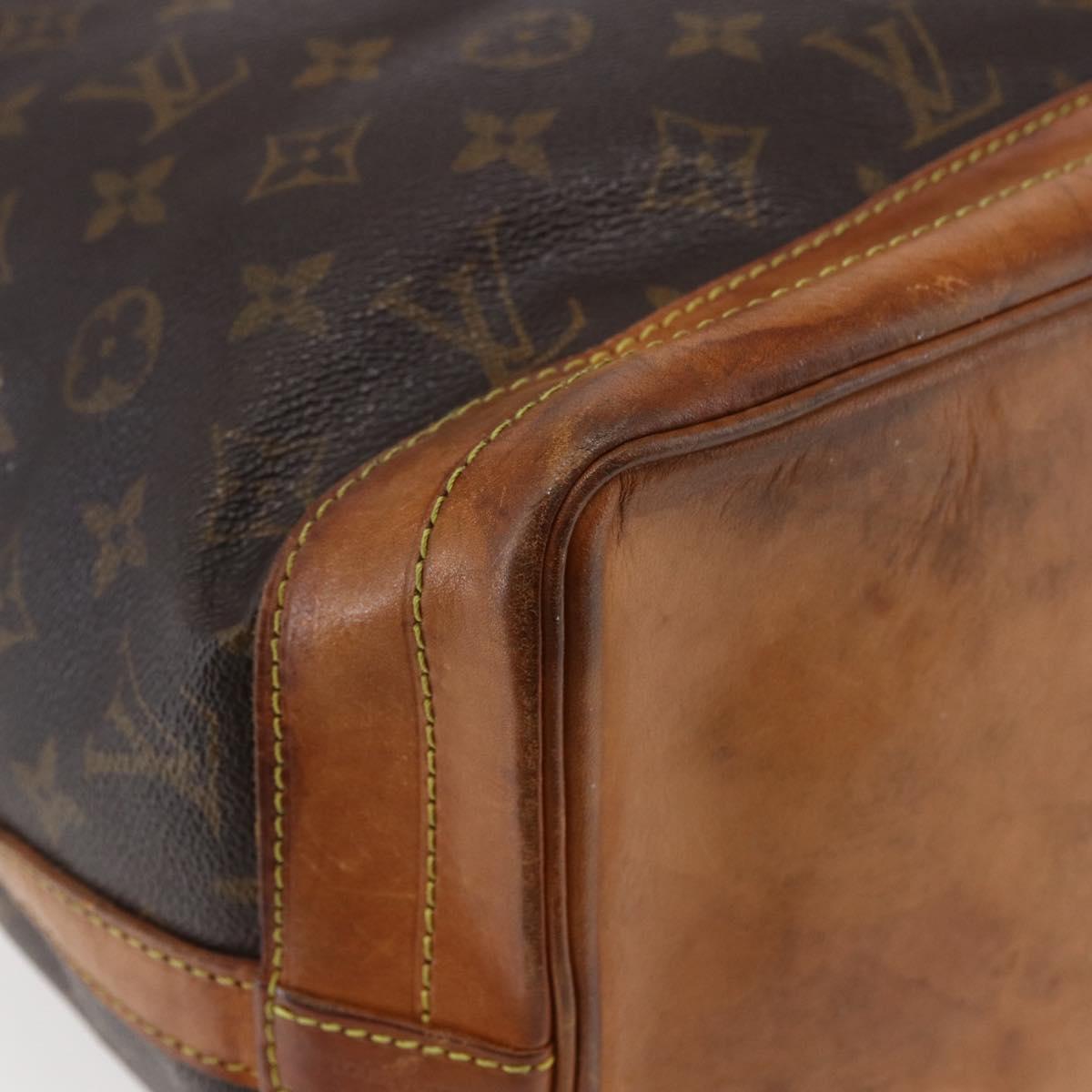 LOUIS VUITTON Monogram Noe Shoulder Bag M42224 LV Auth ki6006
