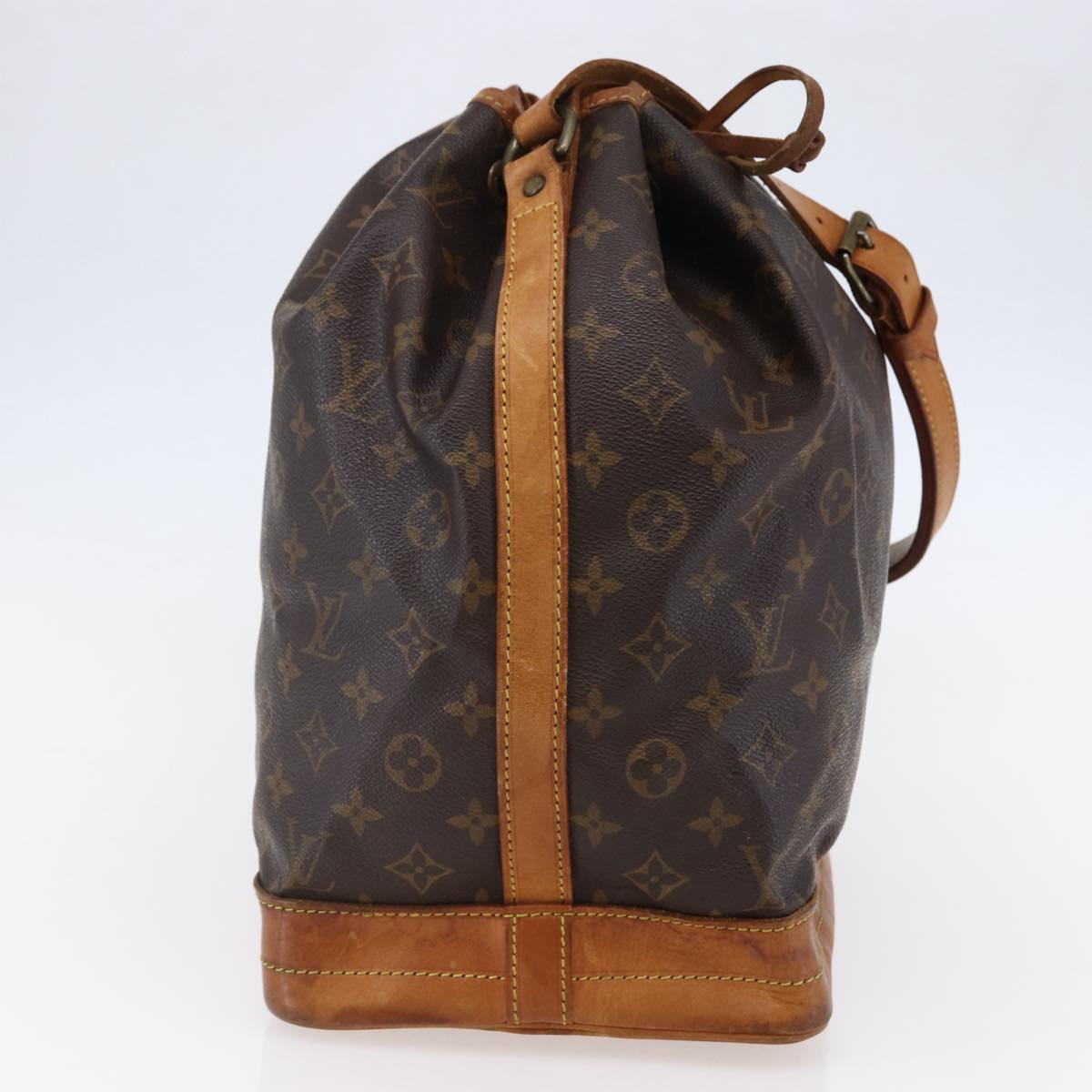 LOUIS VUITTON Monogram Noe Shoulder Bag M42224 LV Auth ki6006