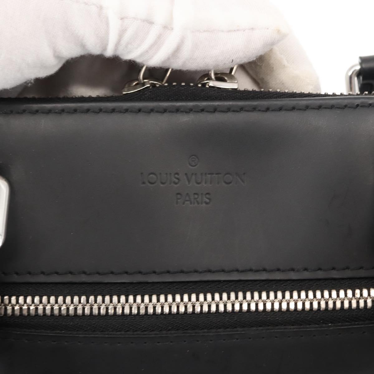 LOUIS VUITTON Damier Graphite Porte Documents Jules NM Bag N48260 LV Auth ki6007