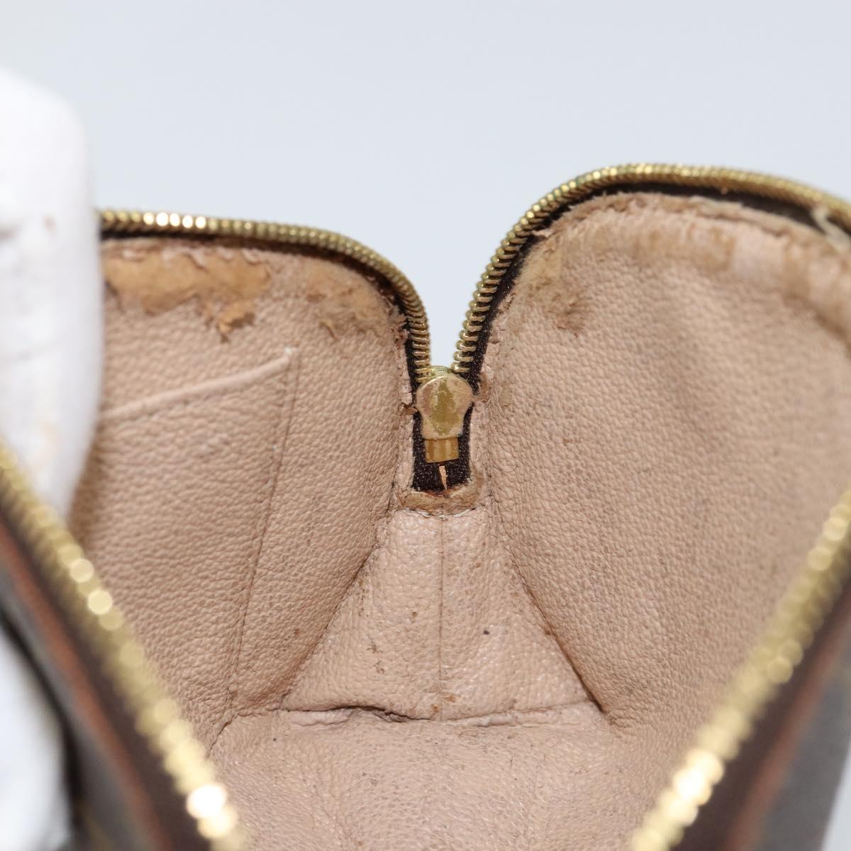 LOUIS VUITTON Monogram Pochette Cosmetic PM Cosmetic Pouch M47515 LV Auth ki6012