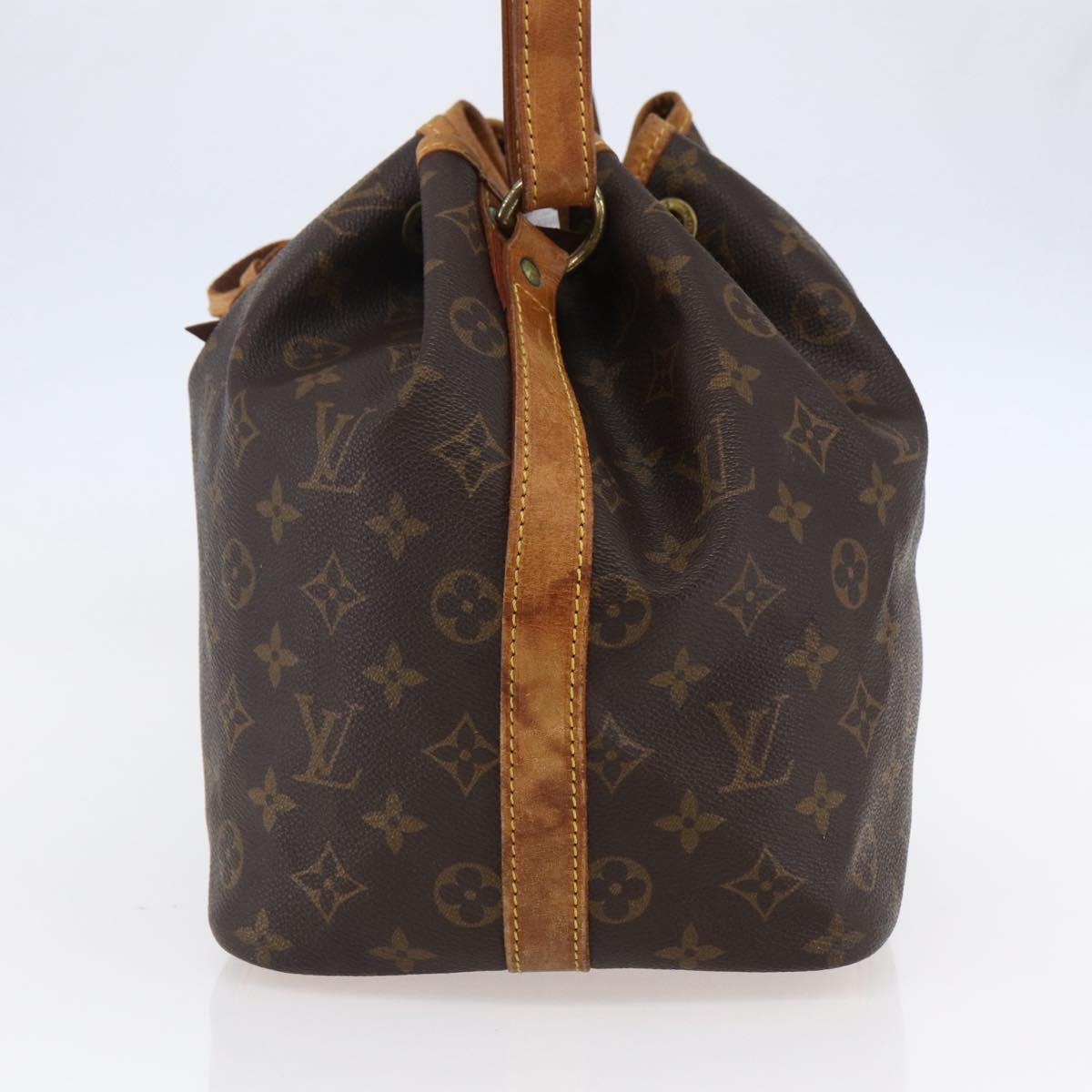 LOUIS VUITTON Monogram Petit Noe Shoulder Bag M42226 LV Auth ki6028