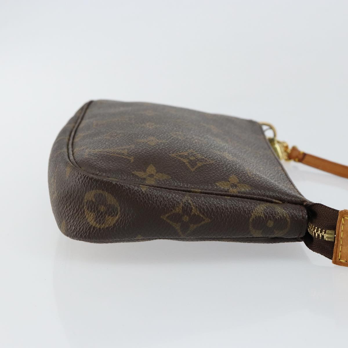 LOUIS VUITTON Monogram Pochette Accessoires Pouch M51980 LV Auth ki6034