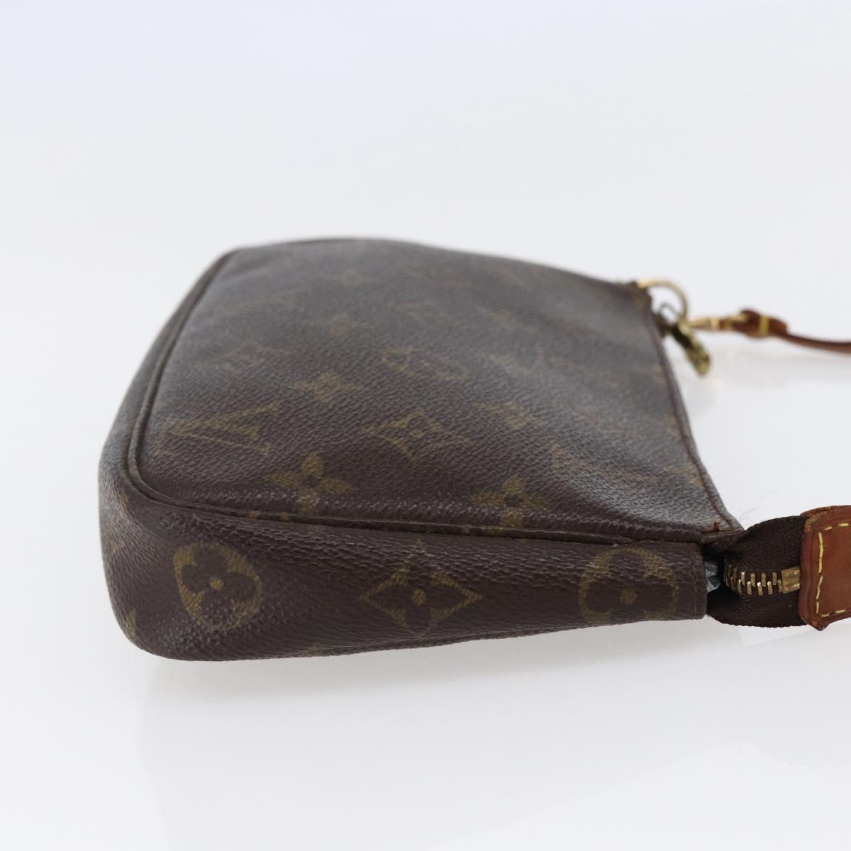 LOUIS VUITTON Monogram Pochette Accessoires Pouch M51980 LV Auth ki6035