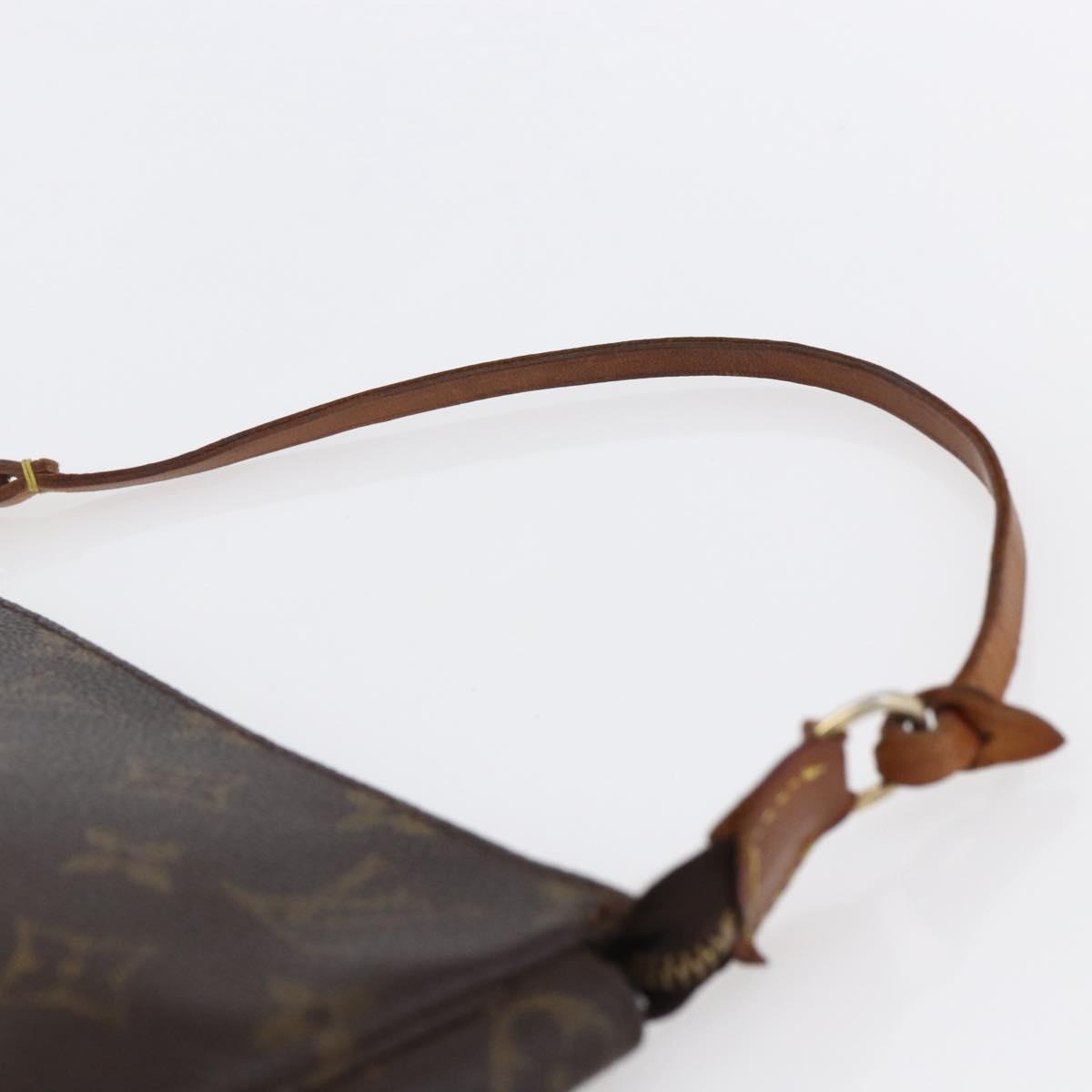 LOUIS VUITTON Monogram Pochette Accessoires Pouch M51980 LV Auth ki6035