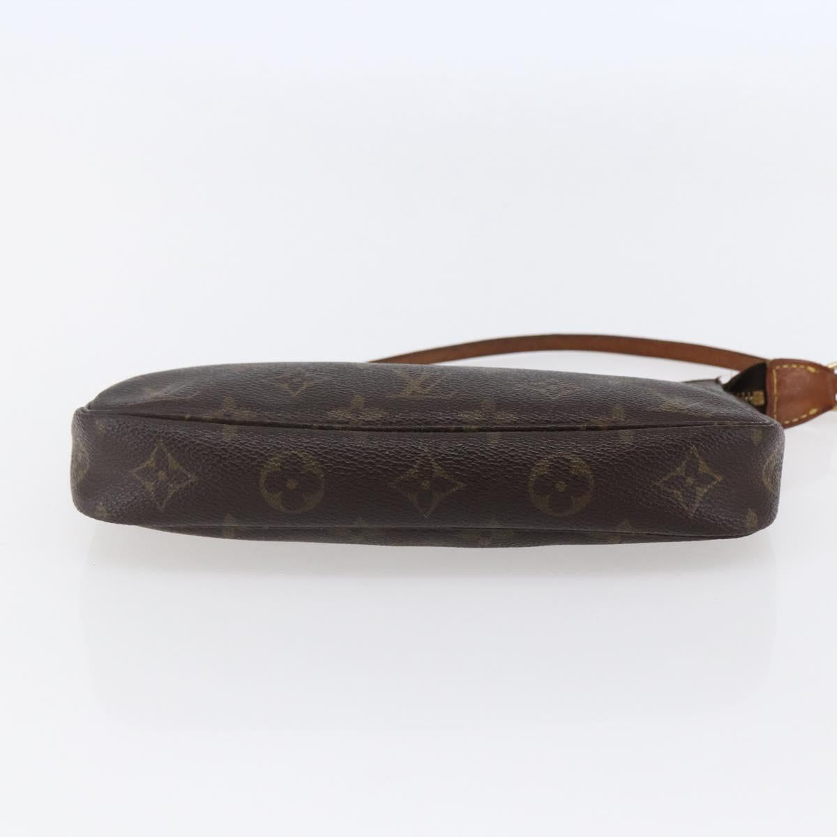 LOUIS VUITTON Monogram Pochette Accessoires Pouch M51980 LV Auth ki6035