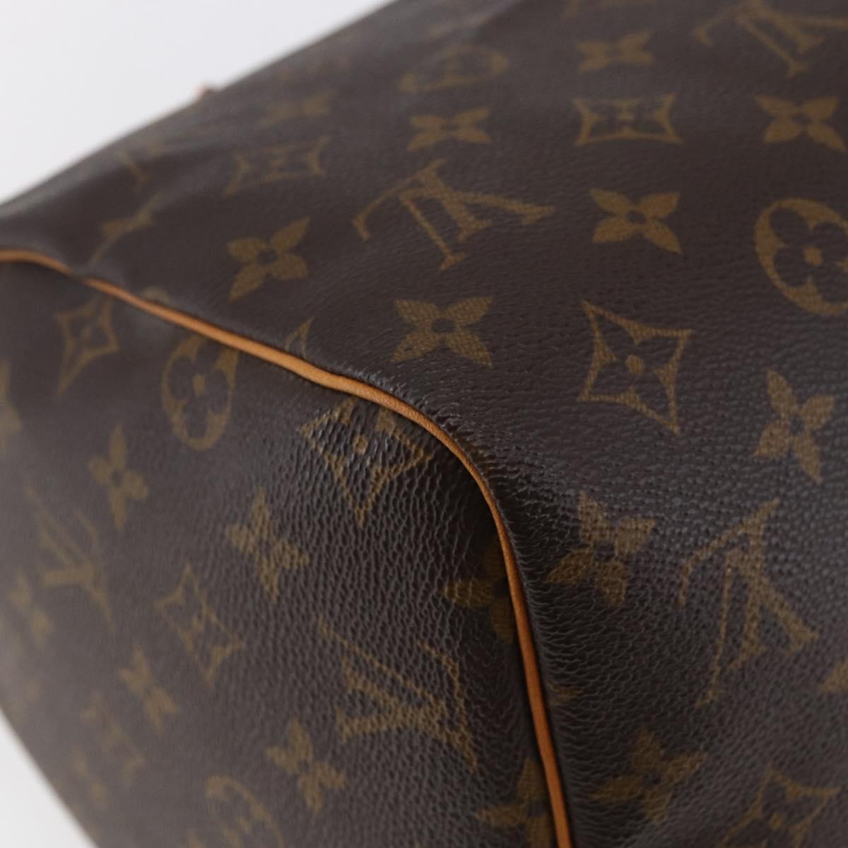 LOUIS VUITTON Monogram Speedy 30 Hand Bag M41526 LV Auth ki6036