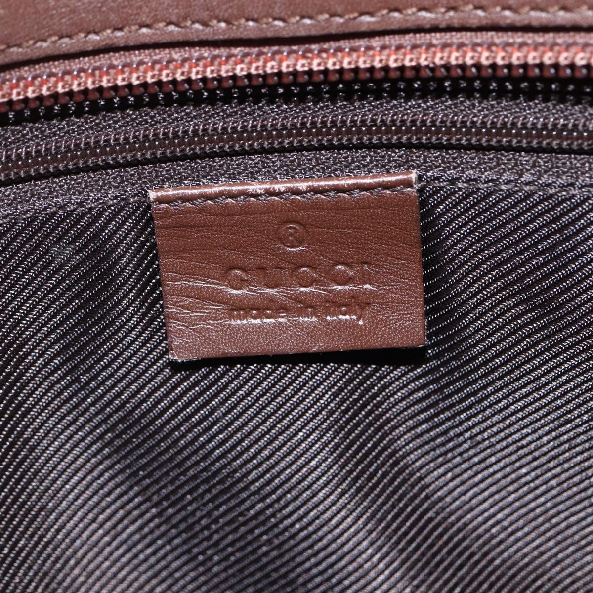 GUCCI GG Canvas Tote Bag Beige Auth ki6049