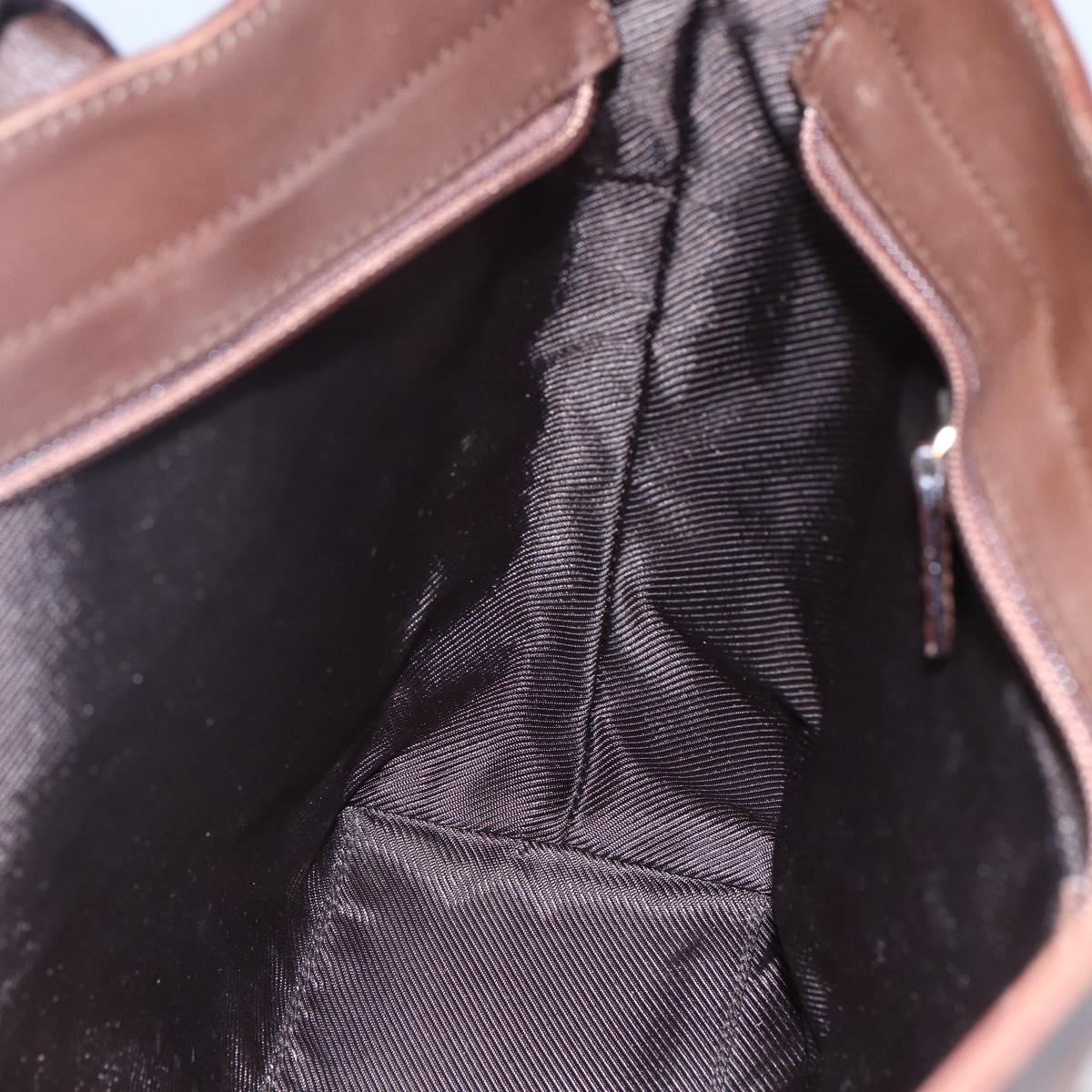 GUCCI GG Canvas Tote Bag Beige Auth ki6049