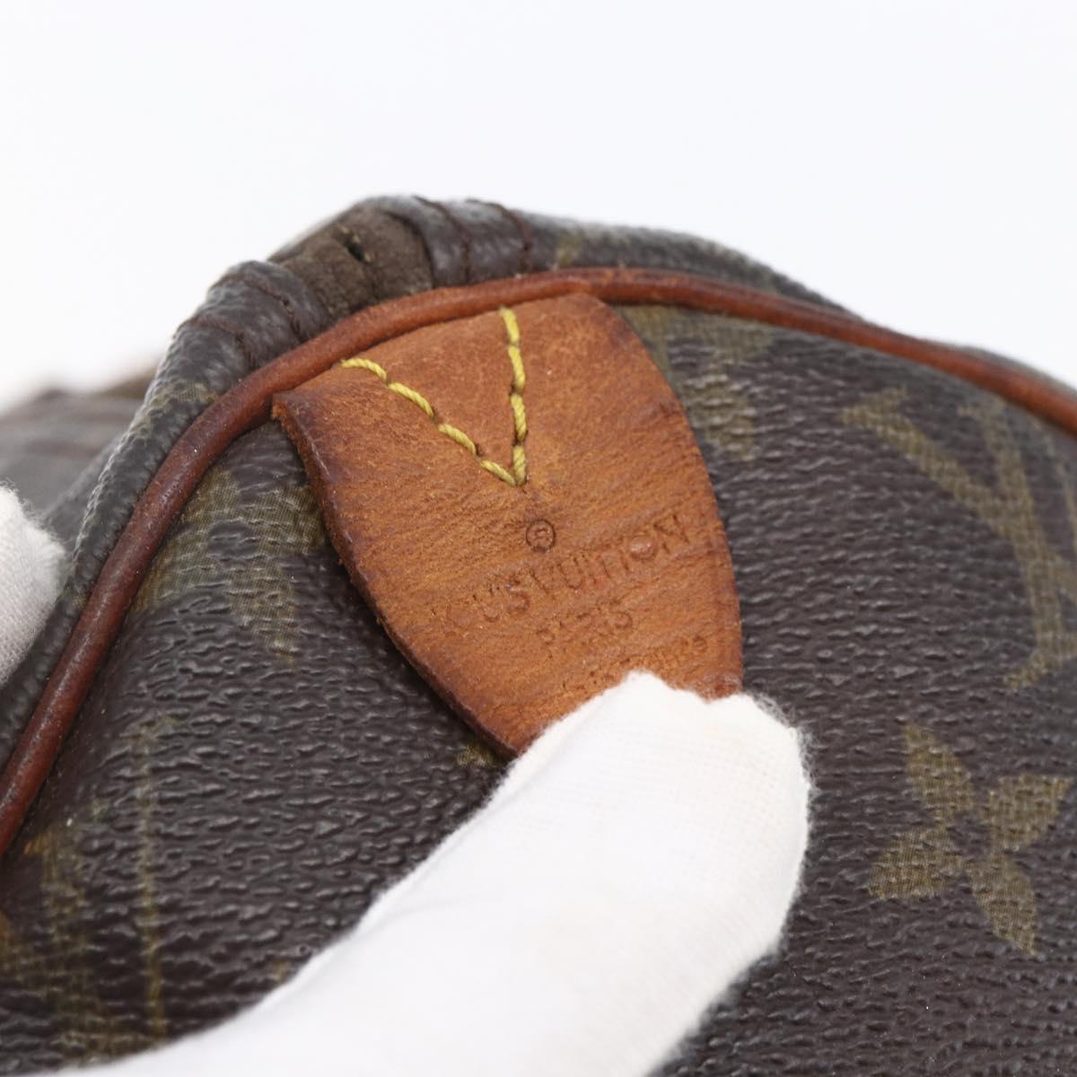 LOUIS VUITTON Monogram Speedy 30 Hand Bag M41526 LV Auth ki6054