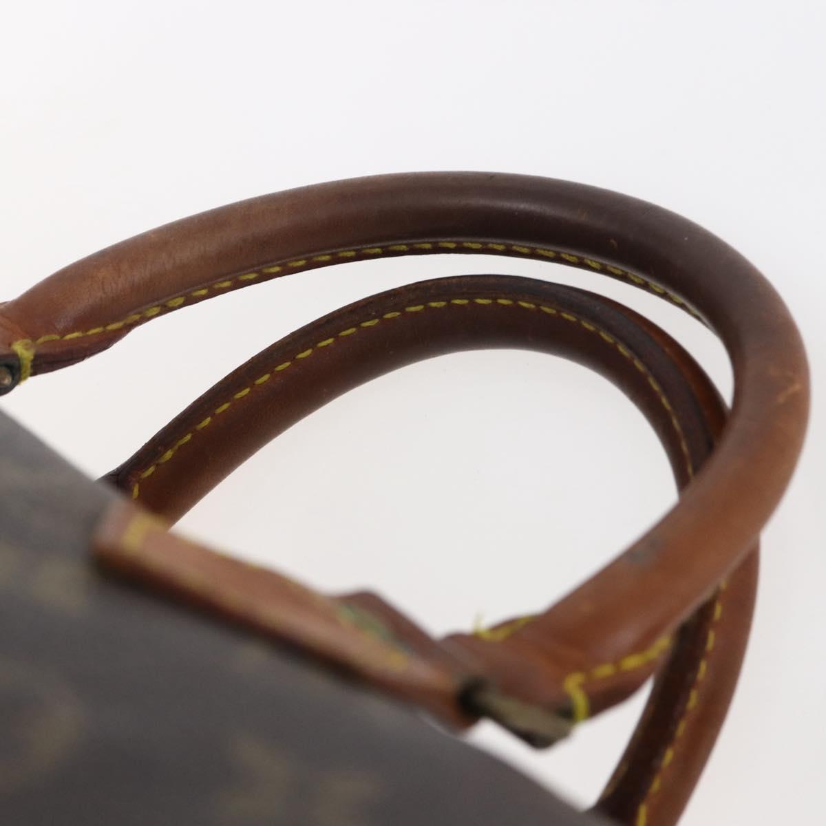 LOUIS VUITTON Monogram Speedy 30 Hand Bag M41526 LV Auth ki6054
