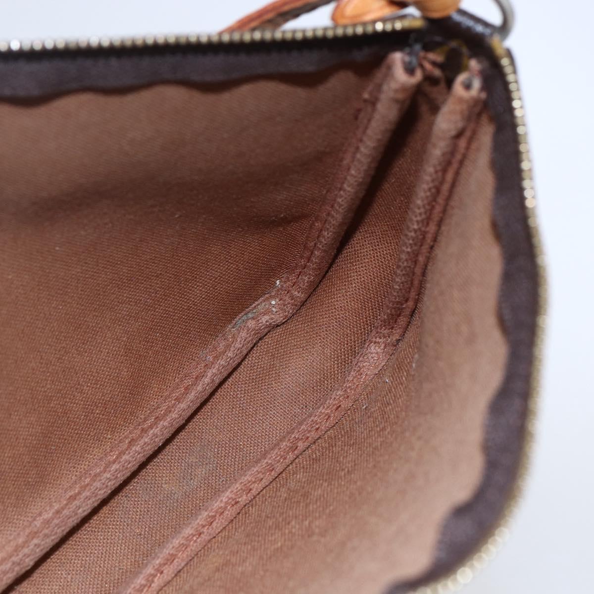 LOUIS VUITTON Monogram Pochette Accessoires Pouch M51980 LV Auth ki6057
