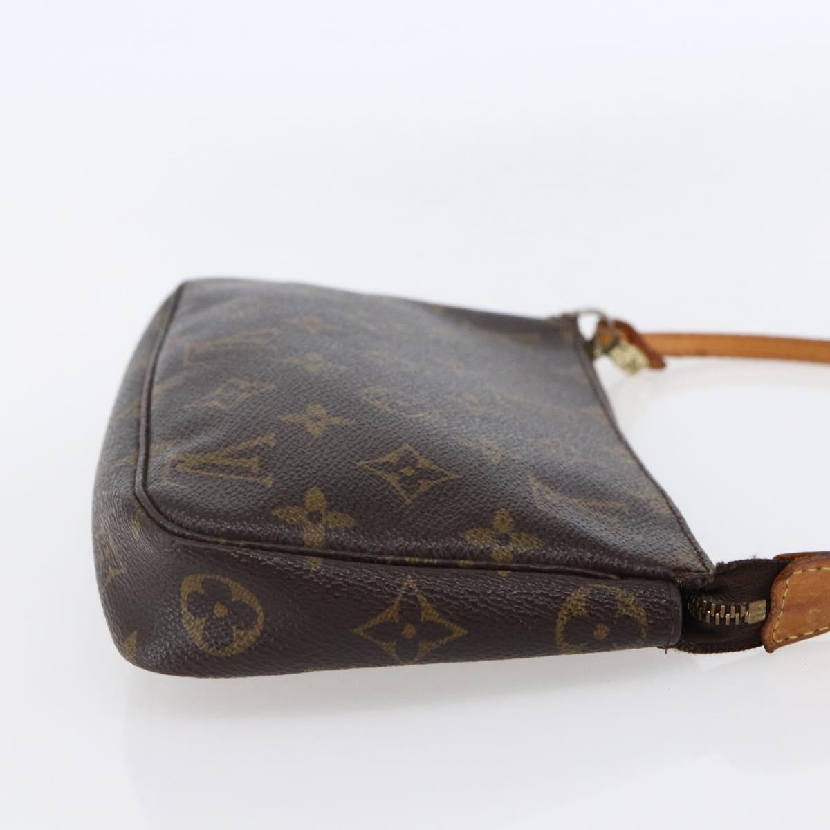 LOUIS VUITTON Monogram Pochette Accessoires Pouch M51980 LV Auth ki6057