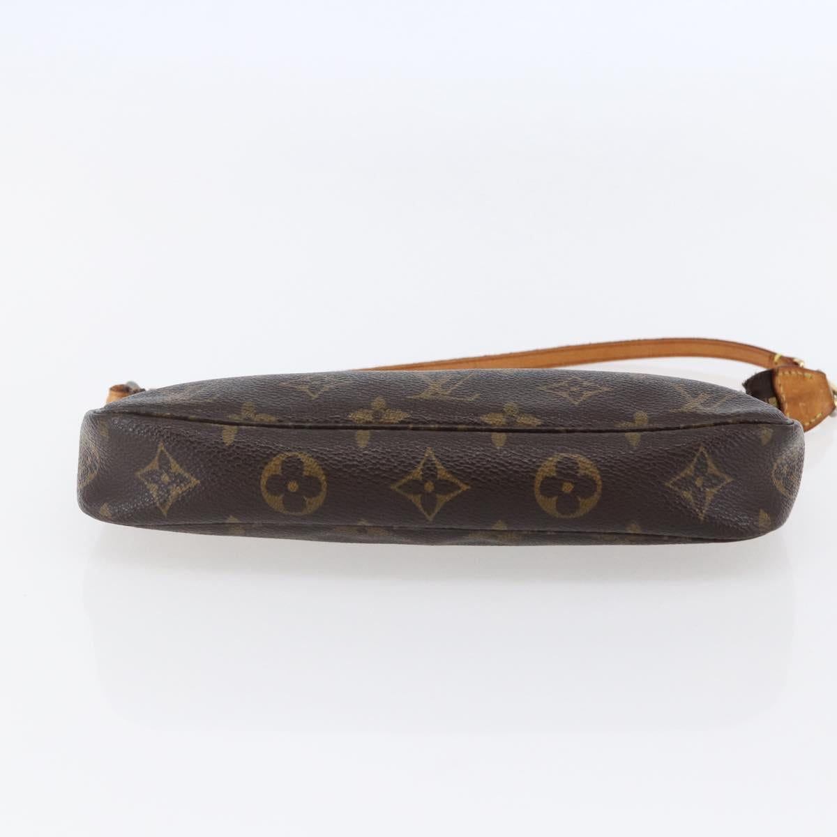 LOUIS VUITTON Monogram Pochette Accessoires Pouch M51980 LV Auth ki6057