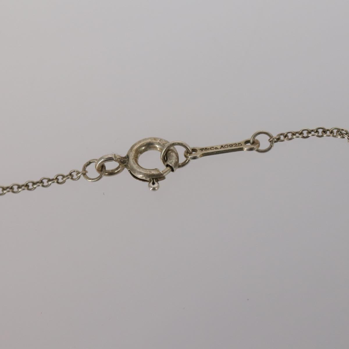 TIFFANY&Co. Heart Necklace Ring Ag925 3Set Silver Auth ki6061