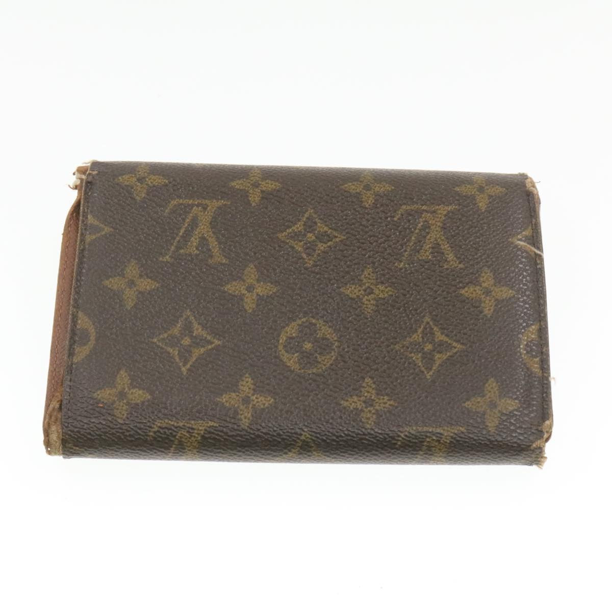 LOUIS VUITTON Monogram Damier Ebene Graphite Wallet 4Set LV Auth ki608