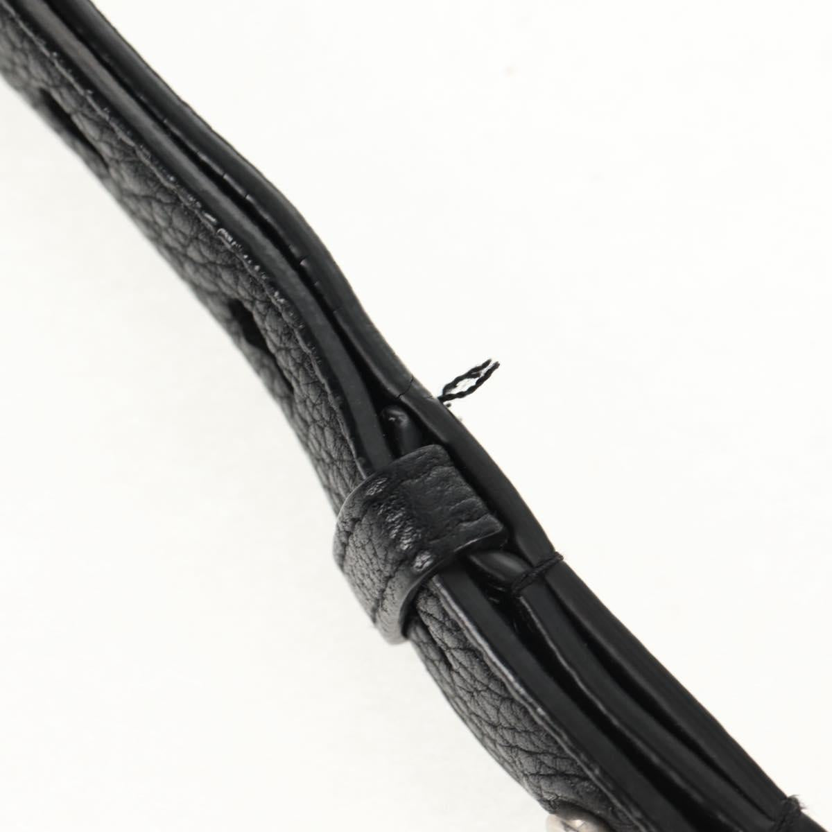 SAINT LAURENT Sac de Jules Tote Bag Leather 2way Black Auth ki6080