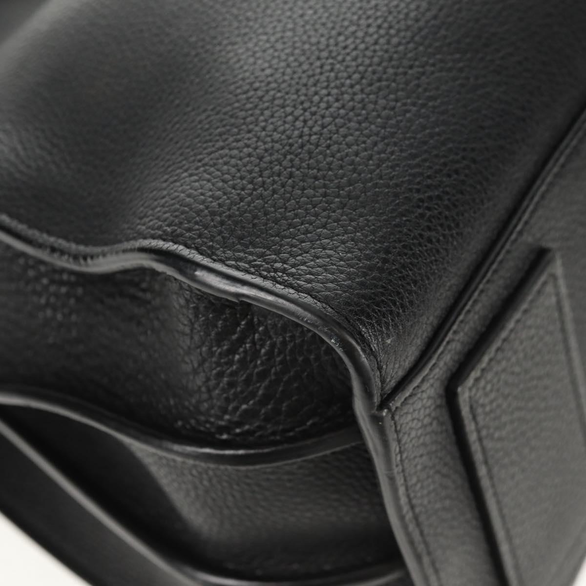 SAINT LAURENT Sac de Jules Tote Bag Leather 2way Black Auth ki6080