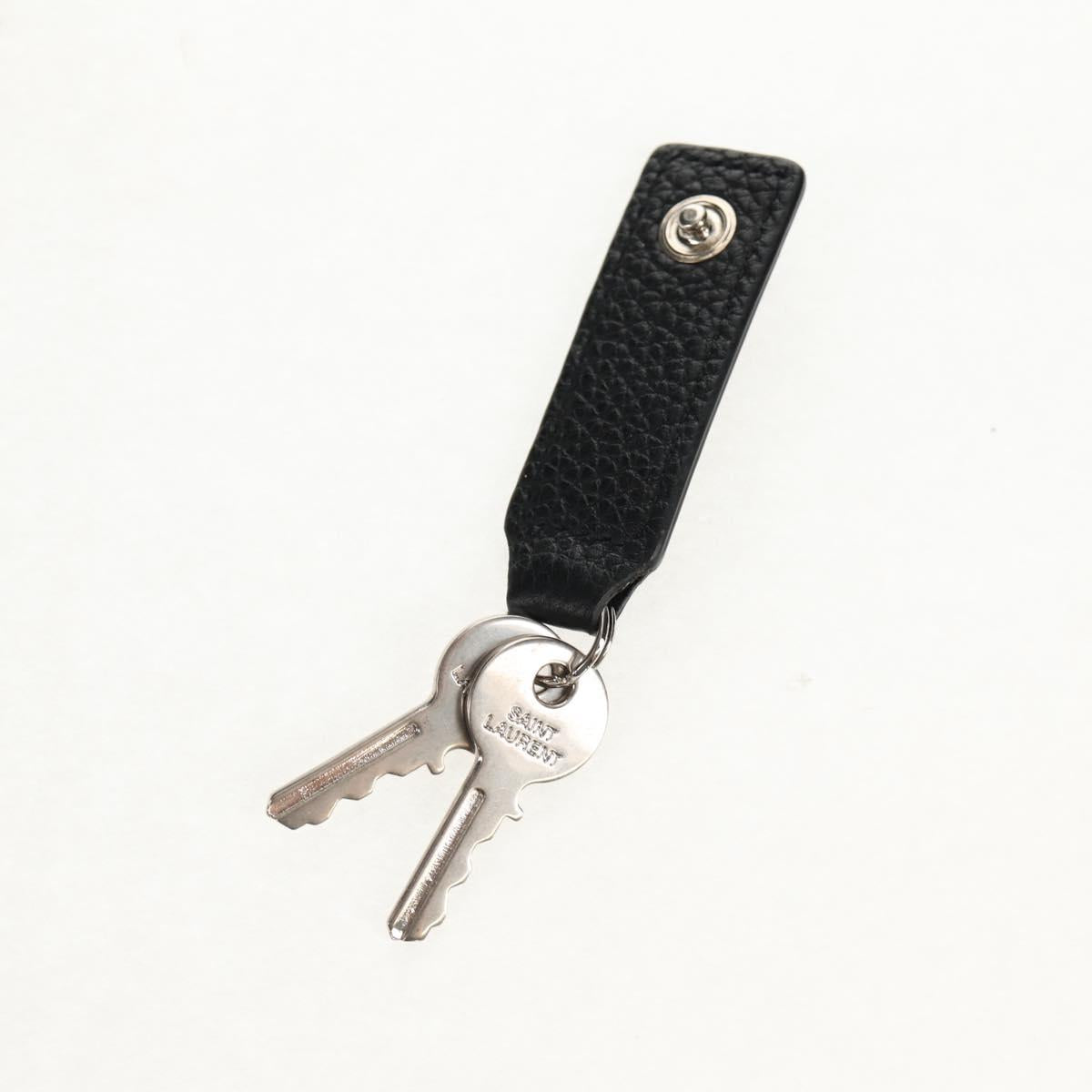 SAINT LAURENT Sac de Jules Tote Bag Leather 2way Black Auth ki6080