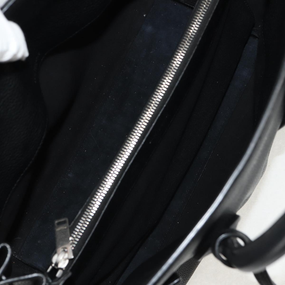 SAINT LAURENT Sac de Jules Tote Bag Leather 2way Black Auth ki6080